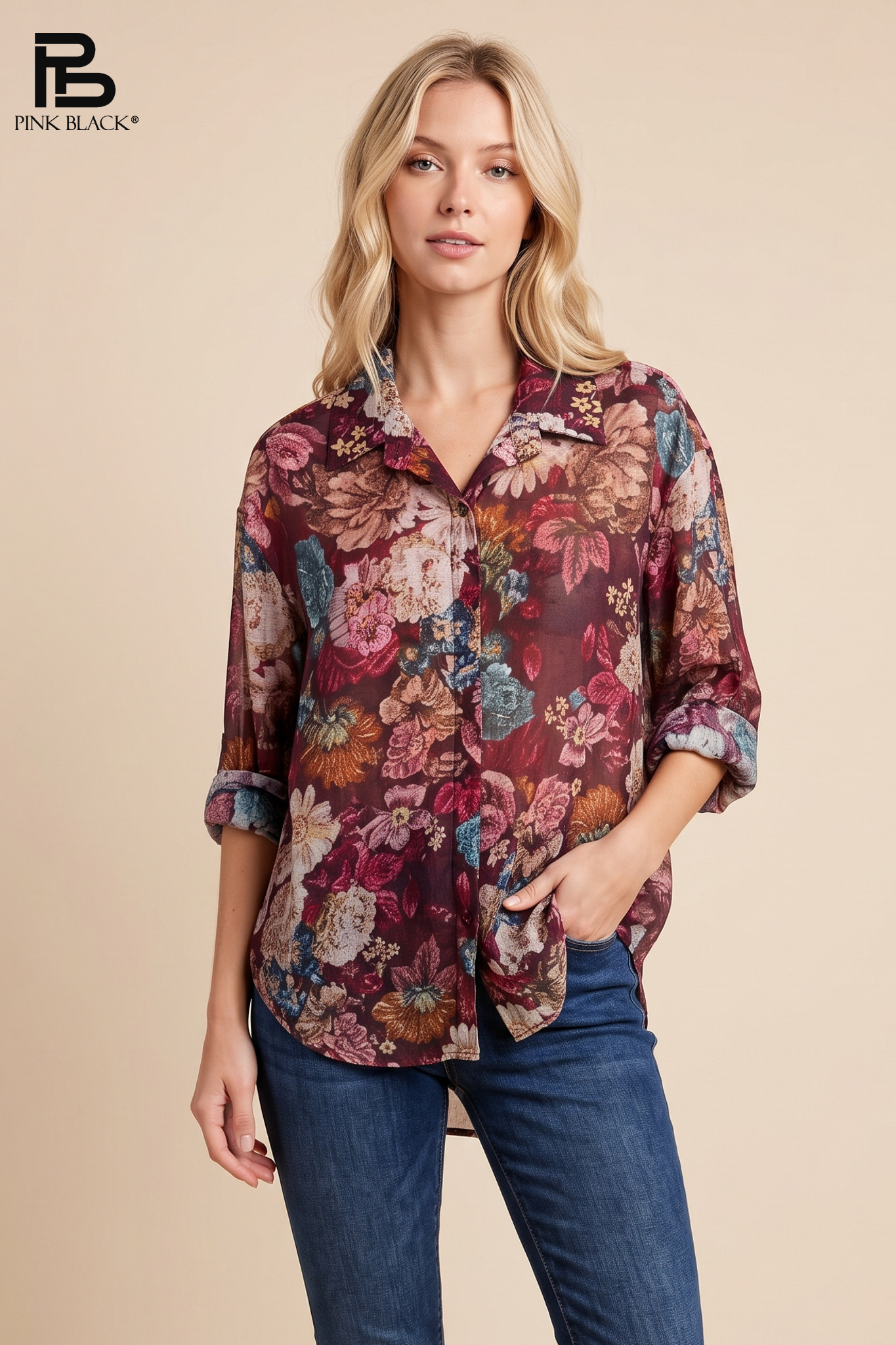 Relaxed Floral Shirt