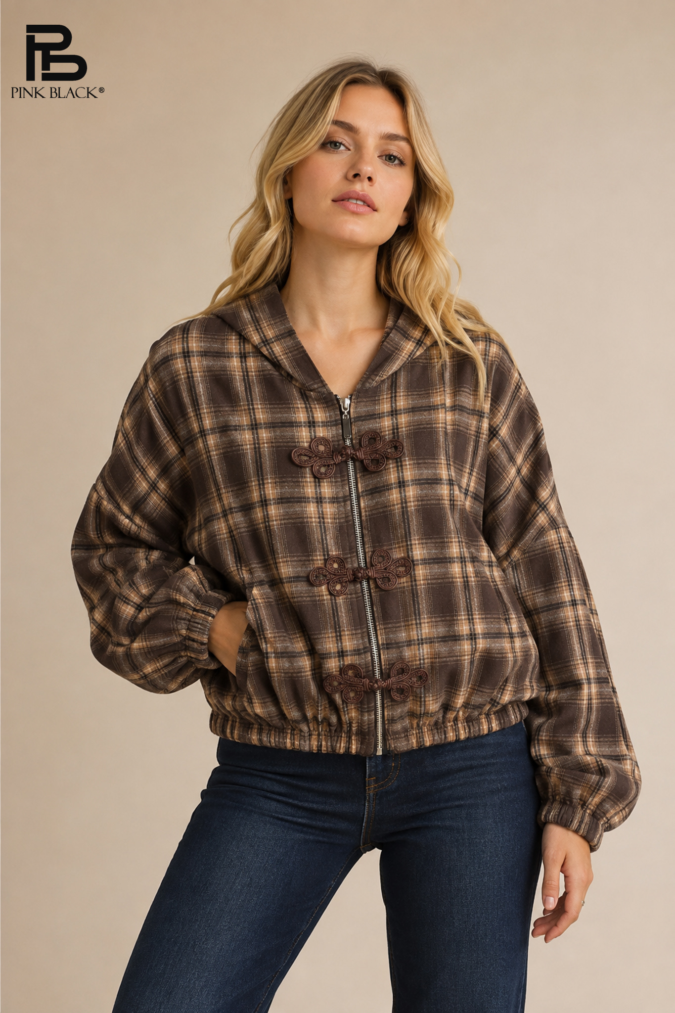 Relaxed Hooded Jacket