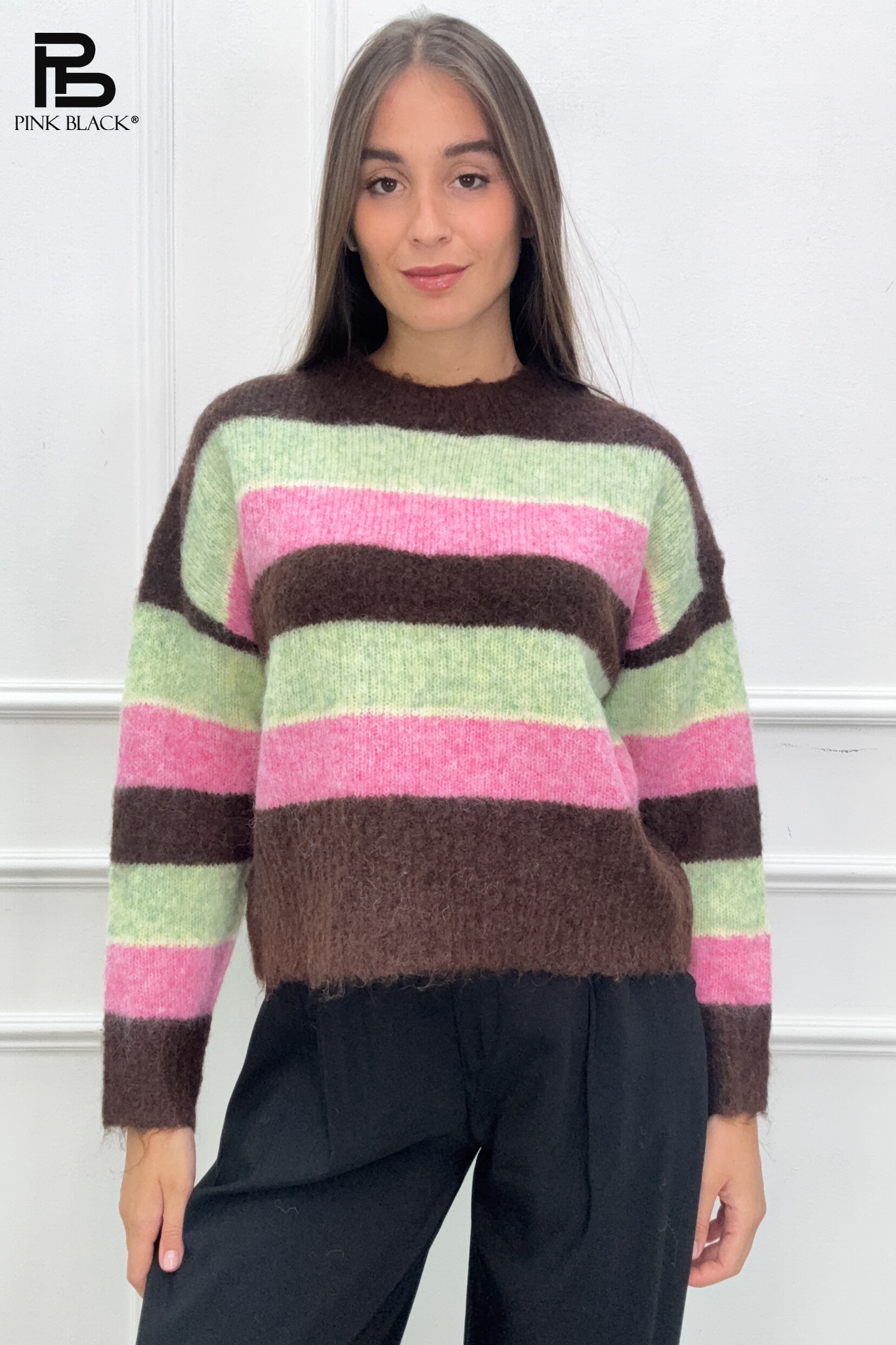 Relaxed Crewneck Sweater