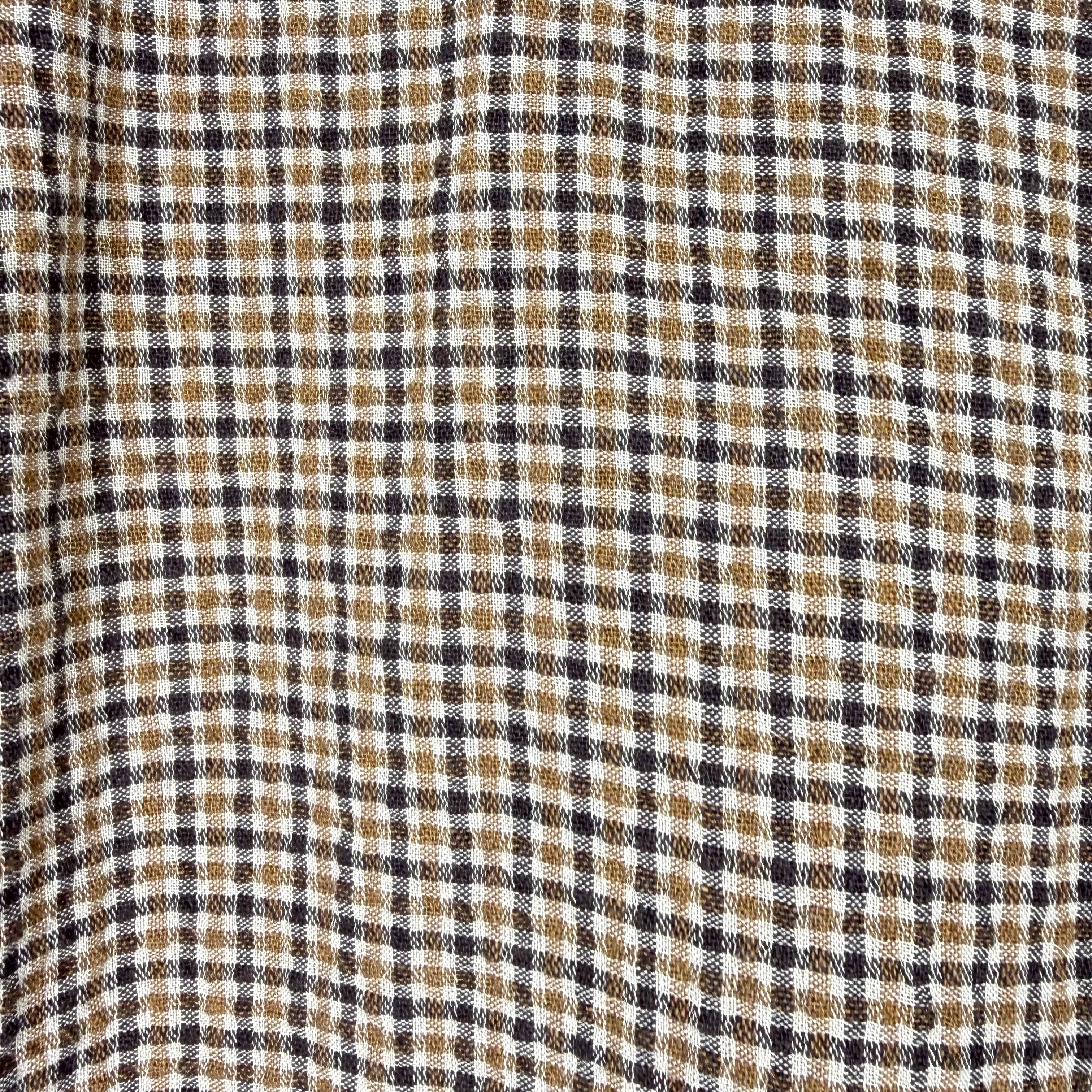 A-line Midi Skirt in Check