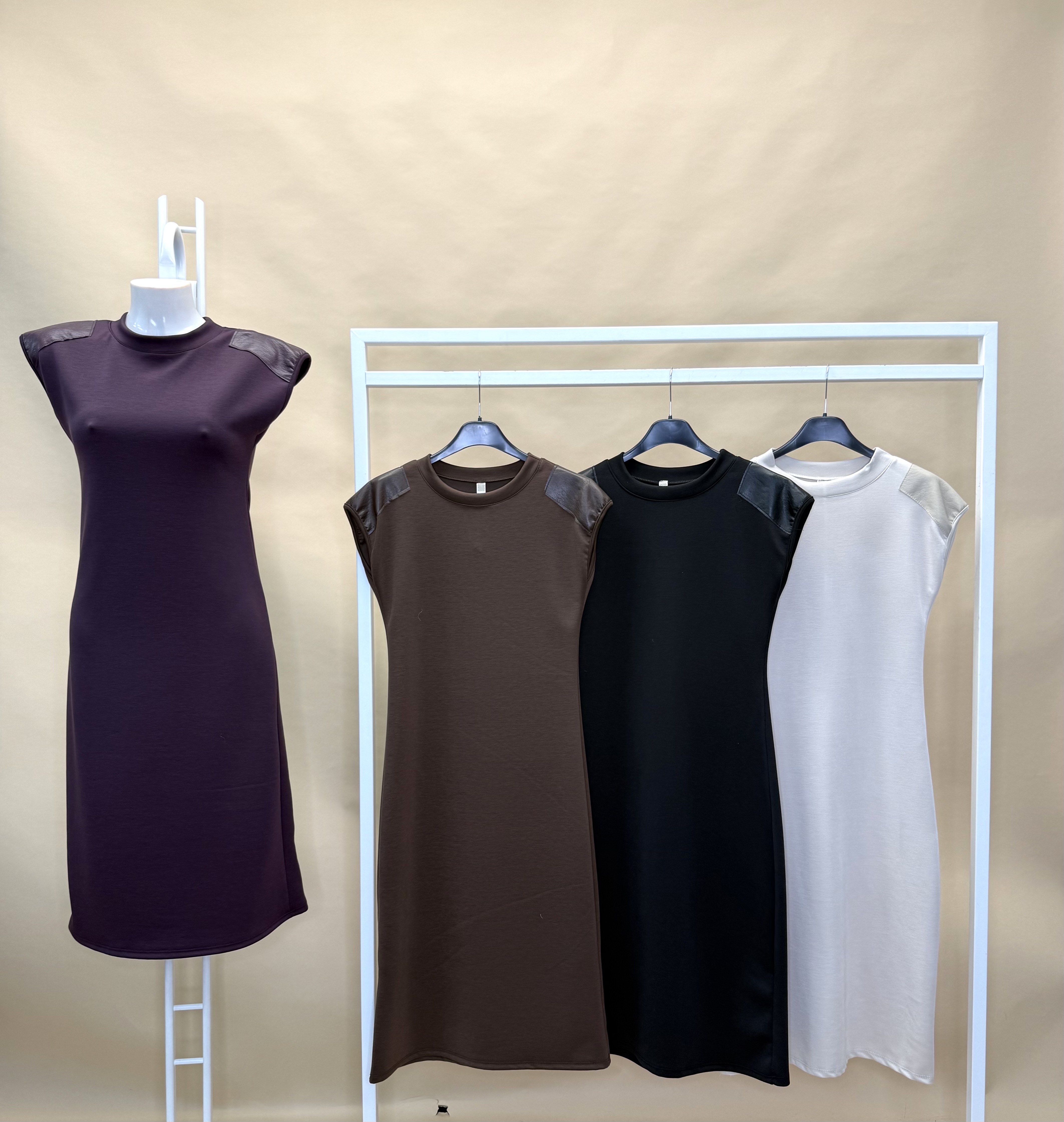 Trapeze Midi Dress