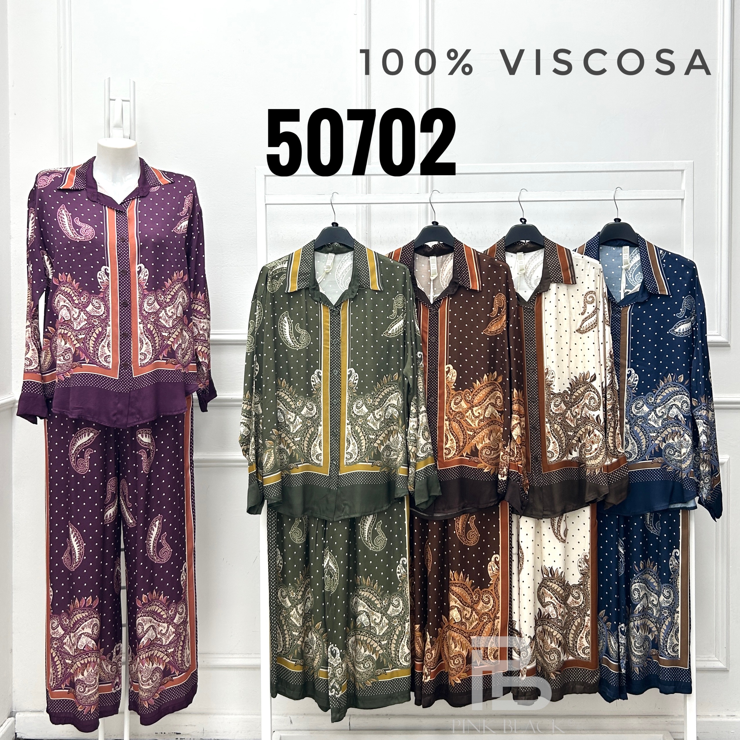 Relaxed Shirt-Style Set