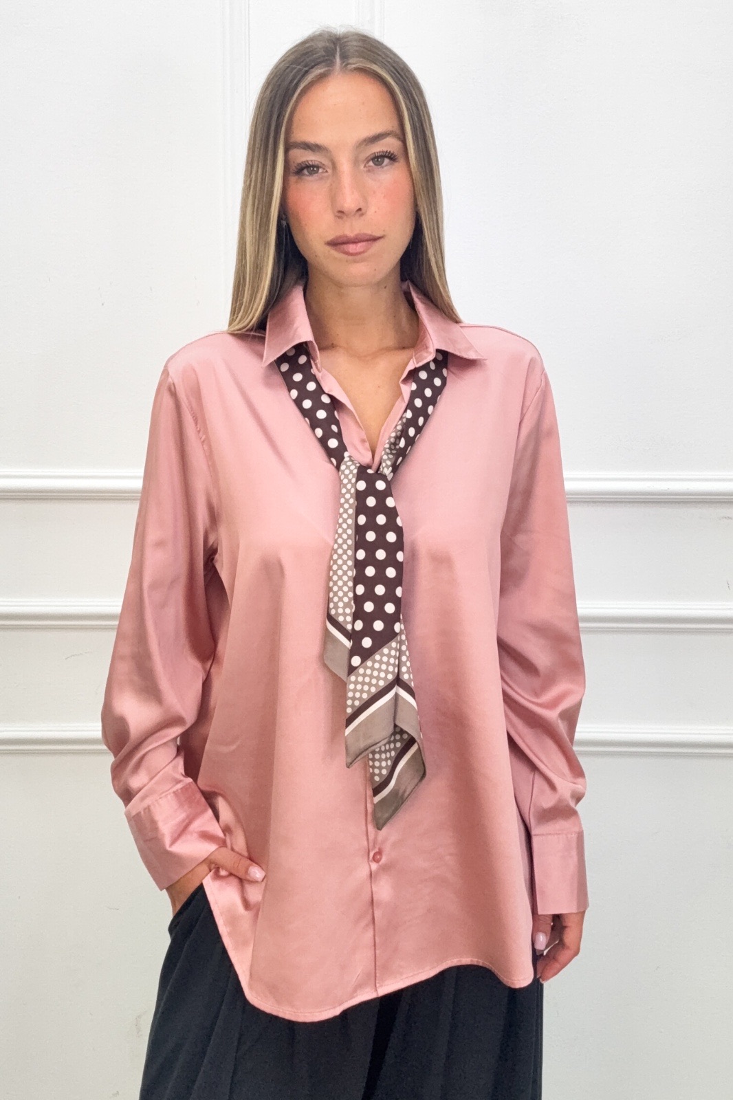 Relaxed Shirt with Collar