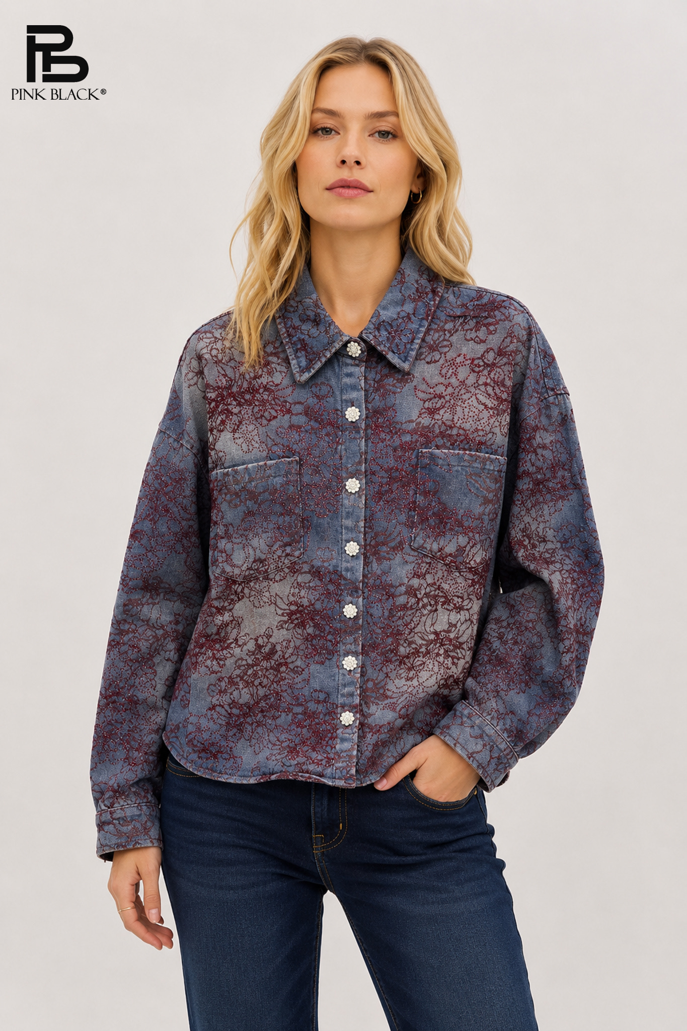 Oversized Shirt Jacket
