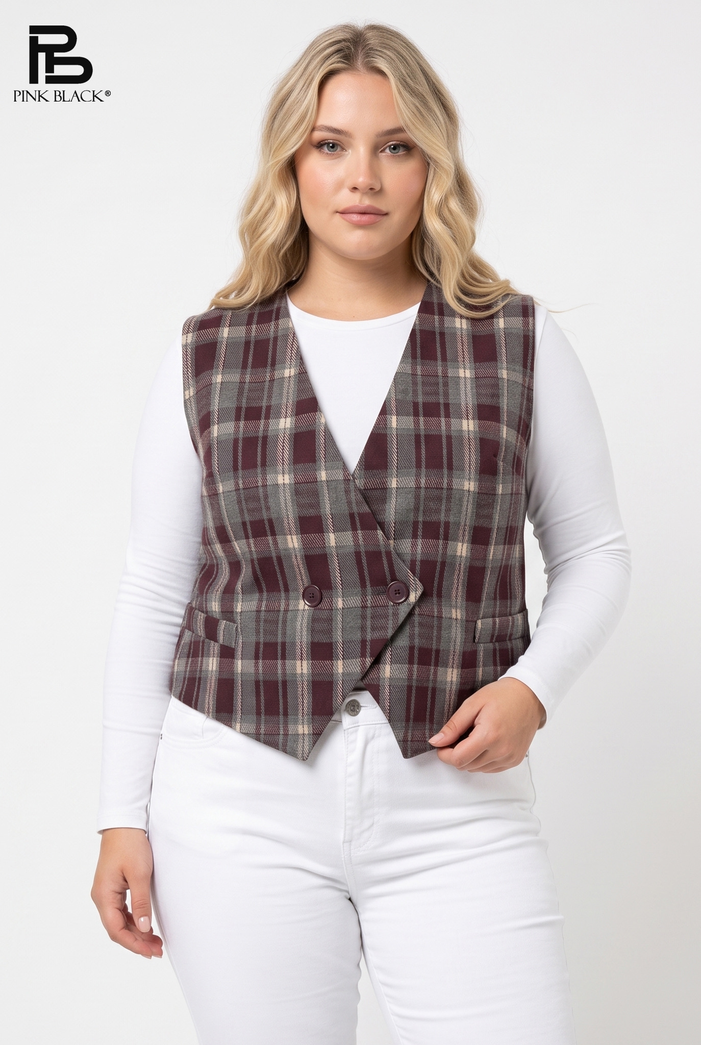 Tailored V‑Neck Waistcoat