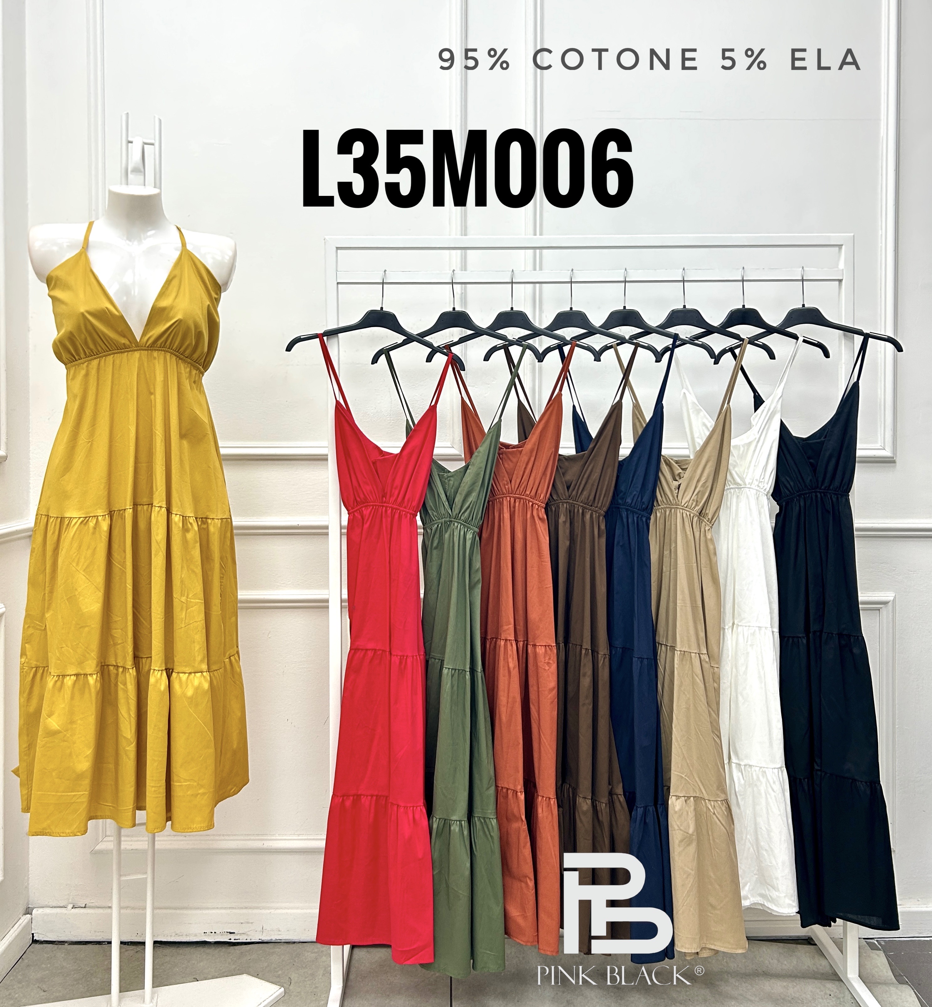 Empire Maxi Dress with Ruffles