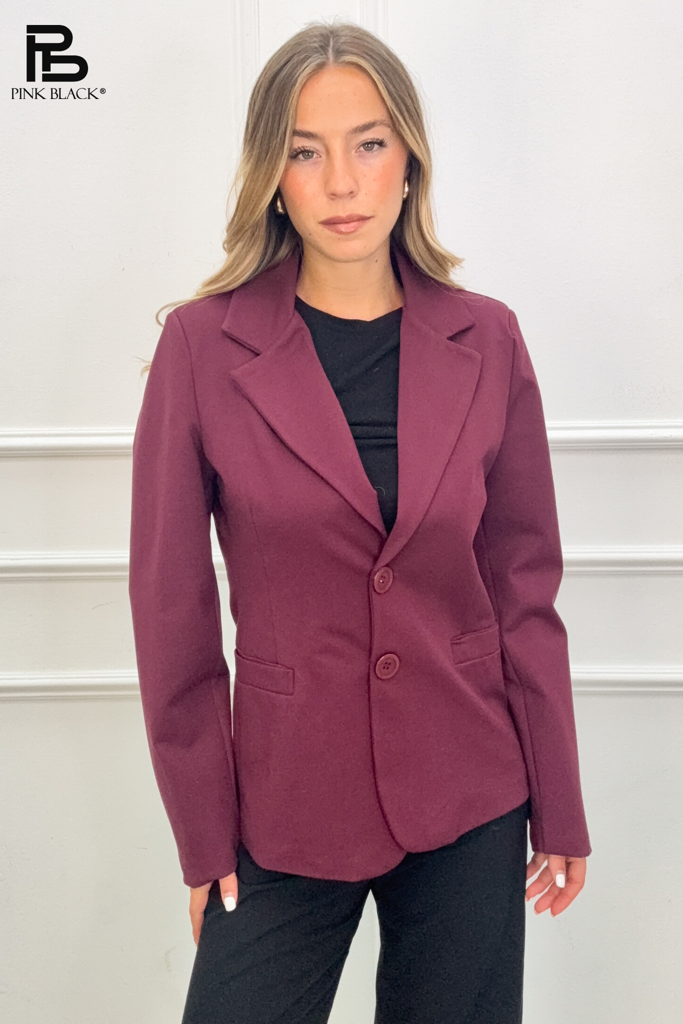 Tailored Blazer with Lapels