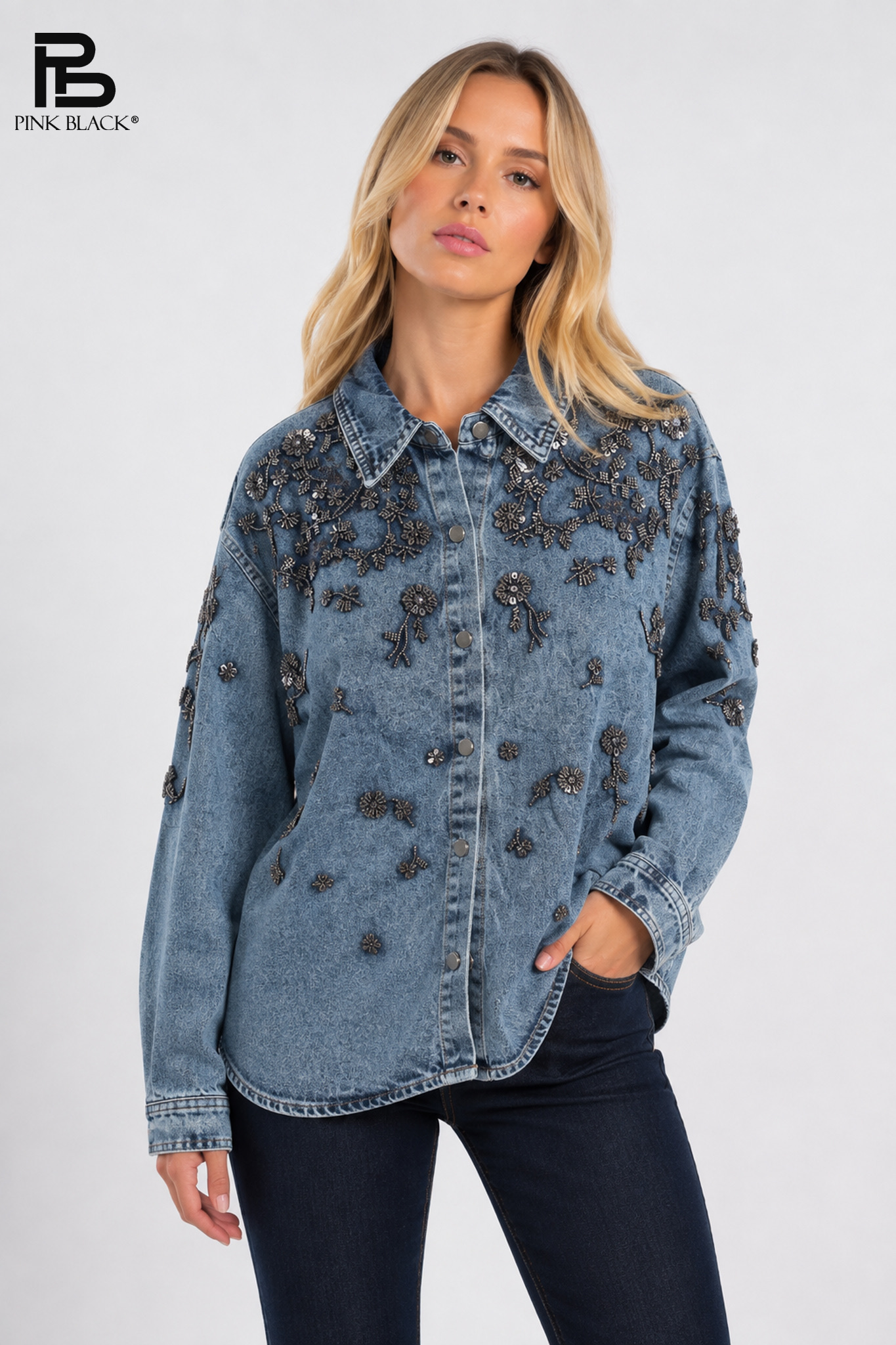 Oversized Shirt Jacket