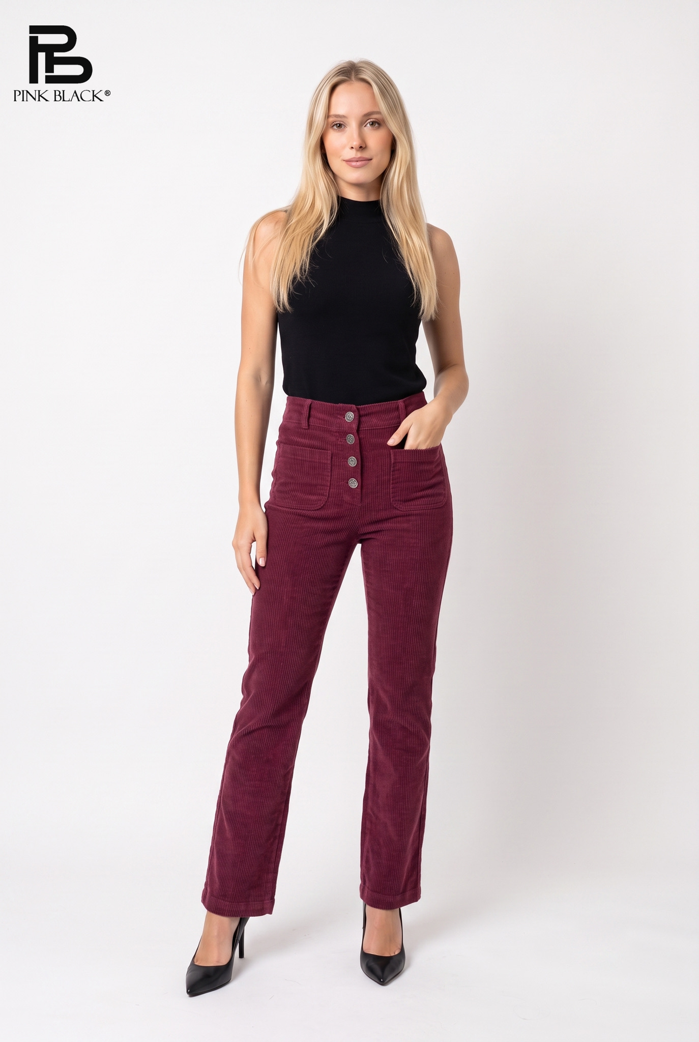 Ankle‑Length Tailored Trousers
