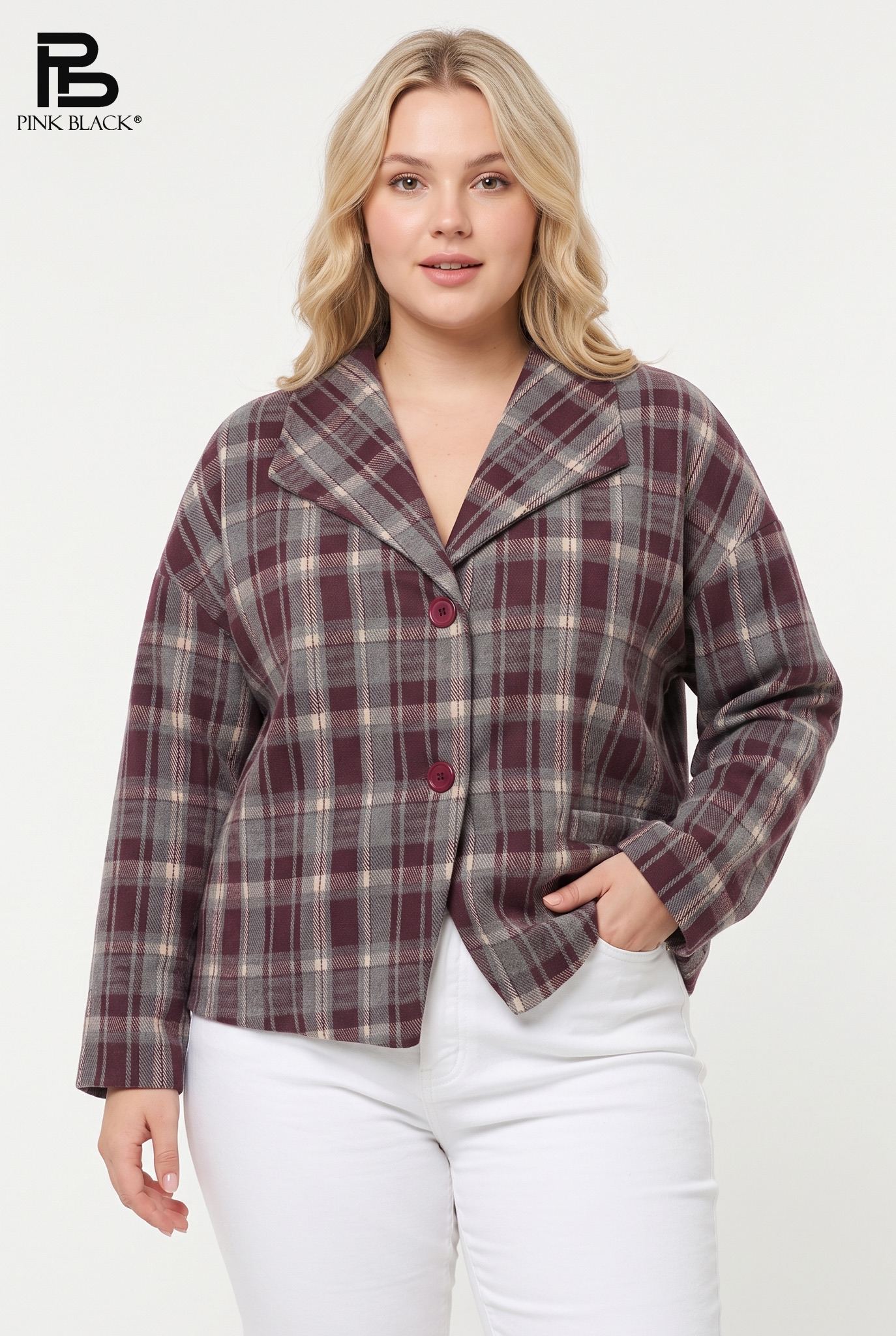 Relaxed Hip-Length Jacket