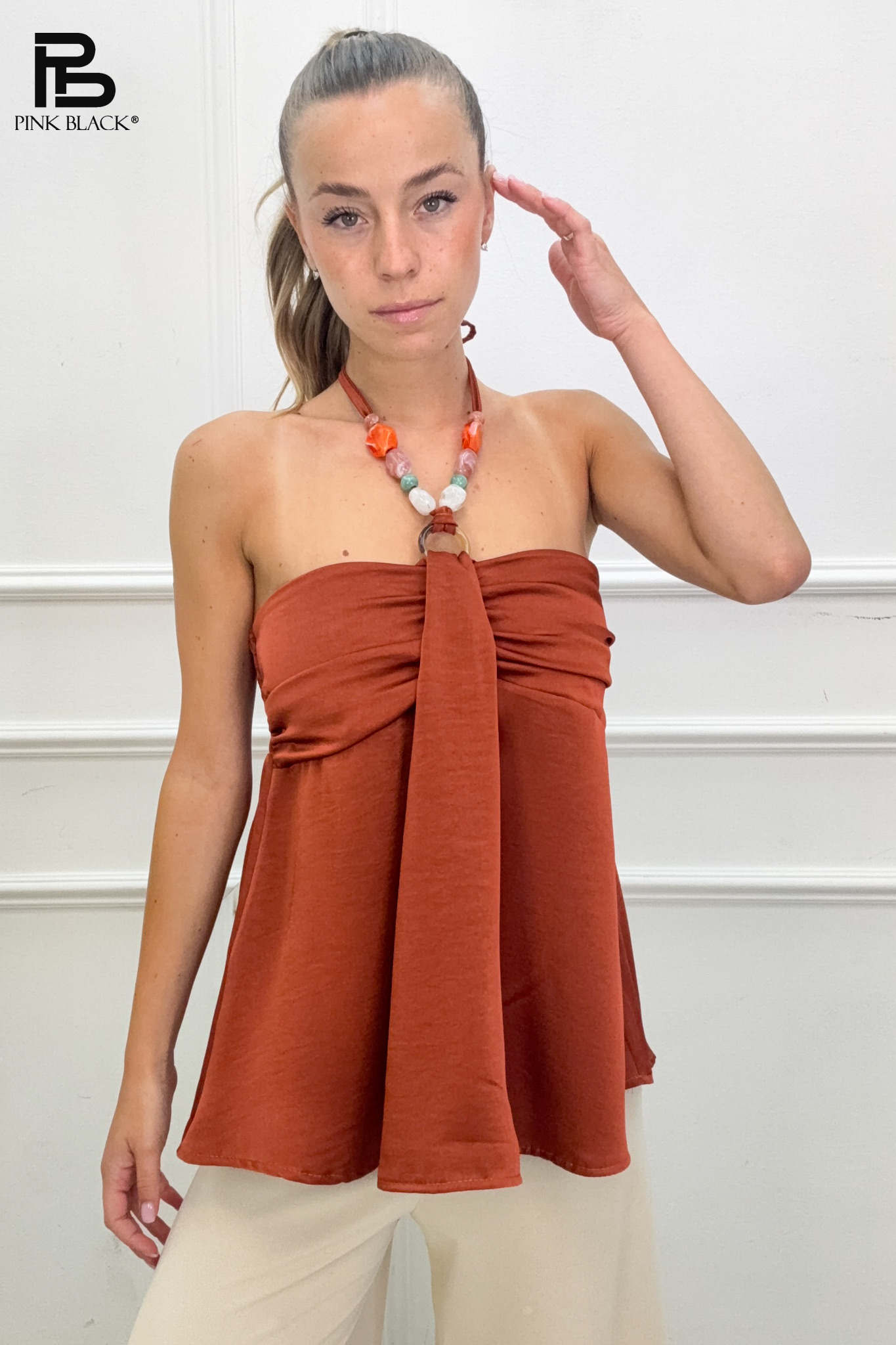 A-Line Halter Top
