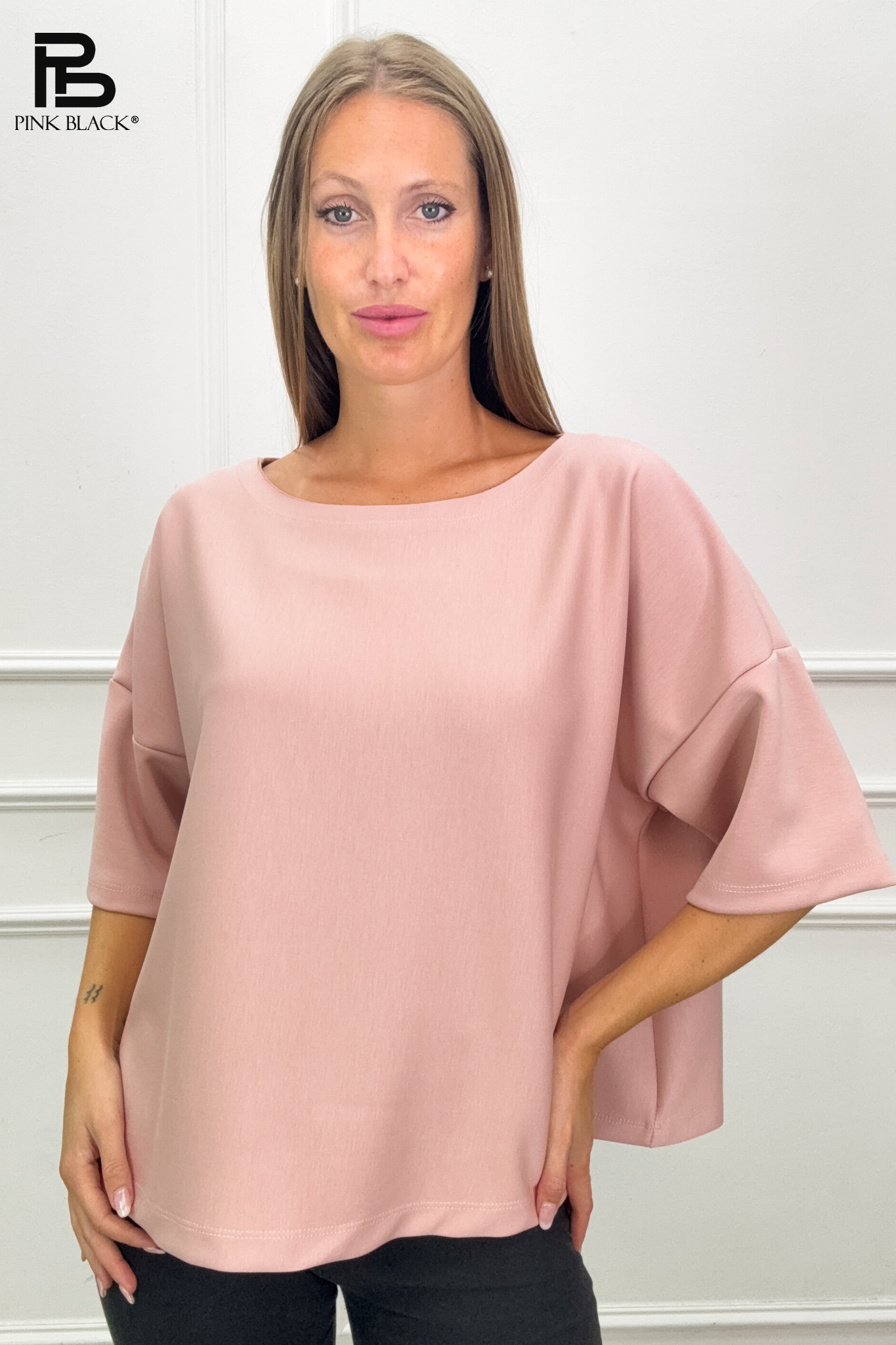 Oversize Boatneck Top