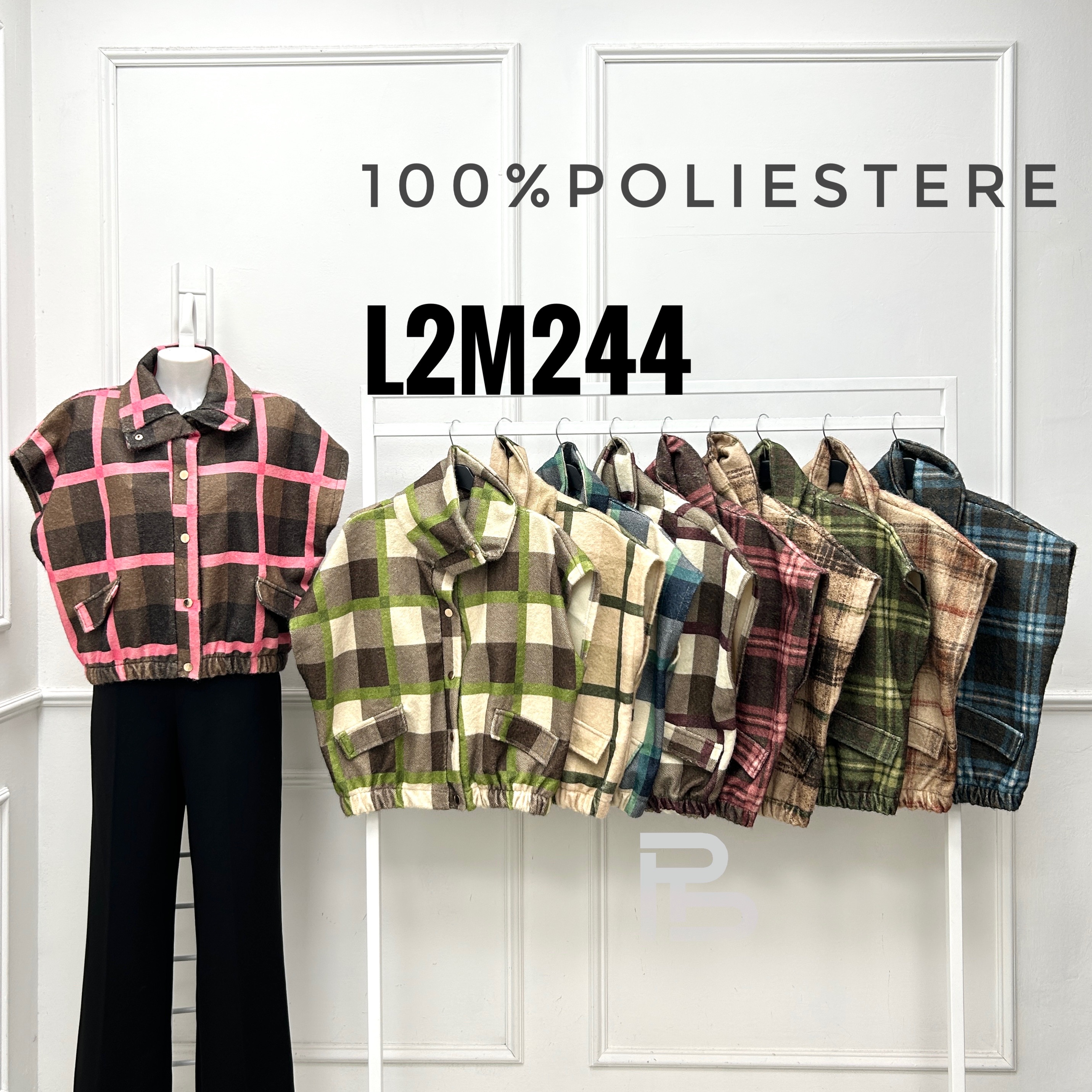 Checked Shacket