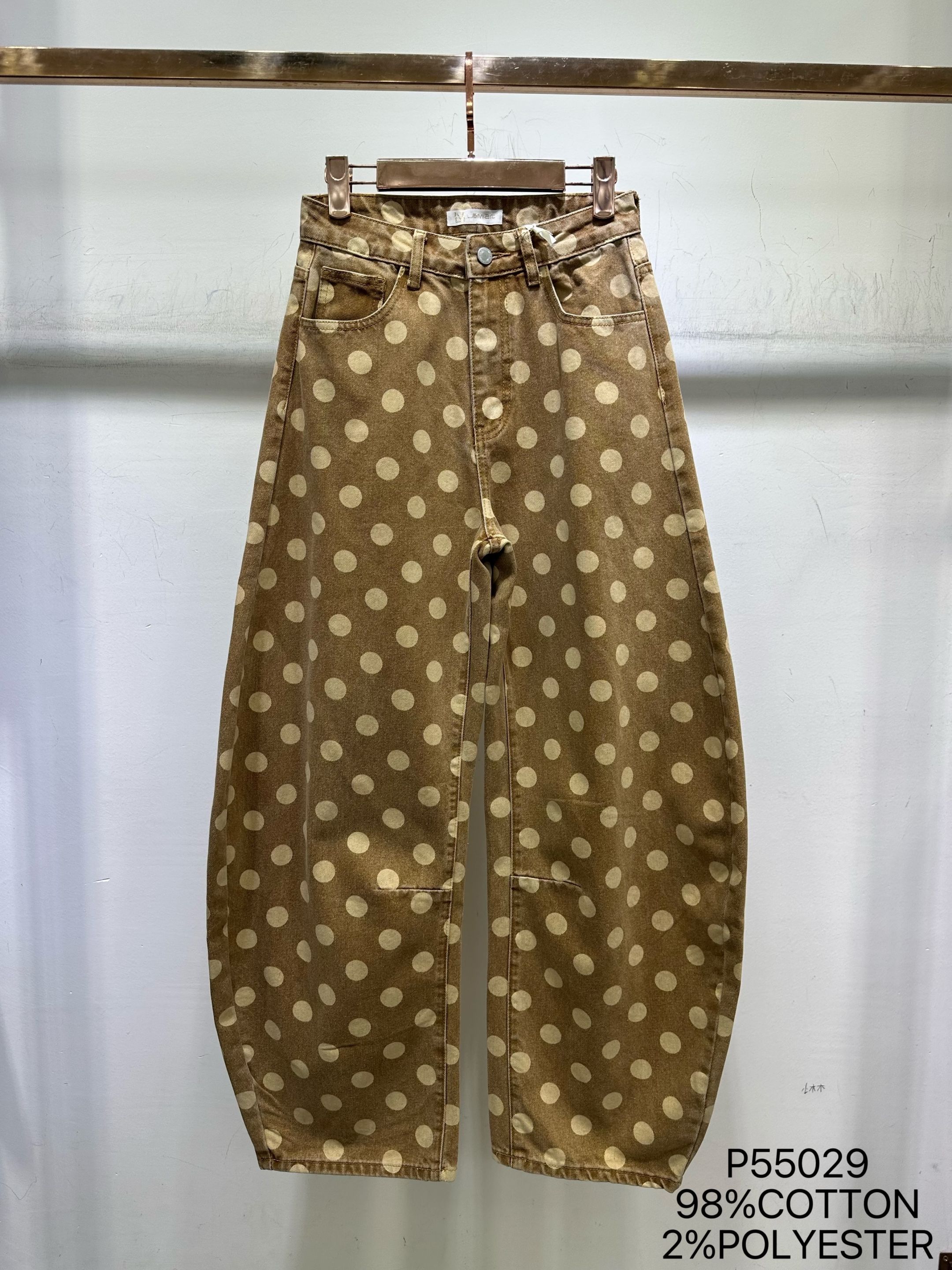 High-Waist Wide Leg Trousers