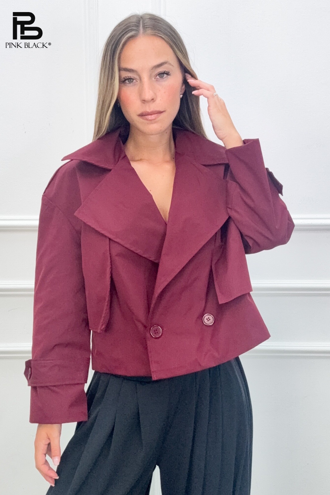 Double-Breasted Notch Jacket