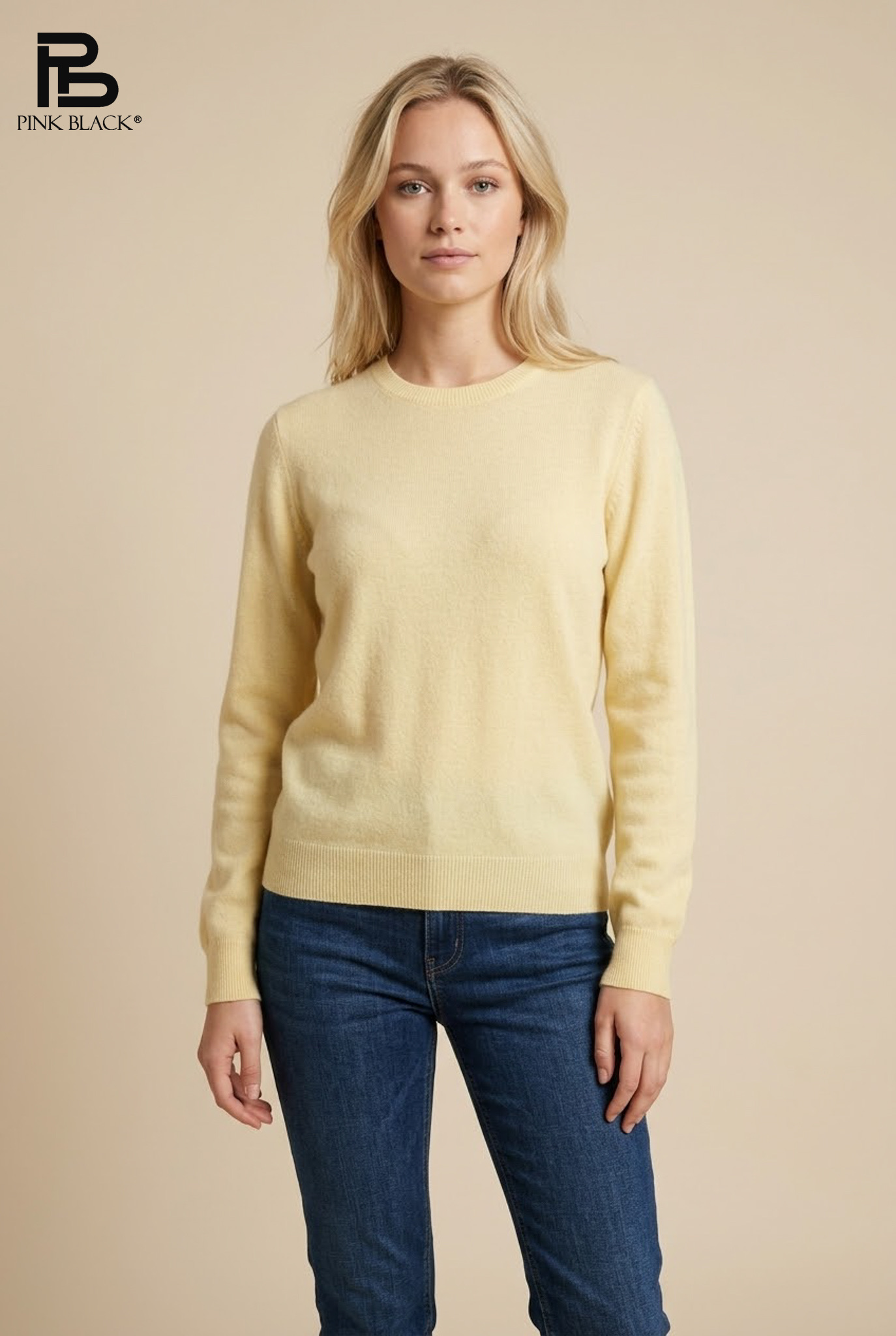 Crew-Neck Sweater, Plain