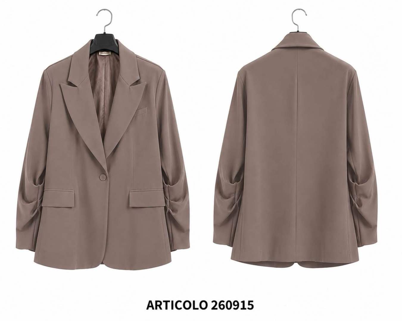 Tailored Hip-Length Blazer