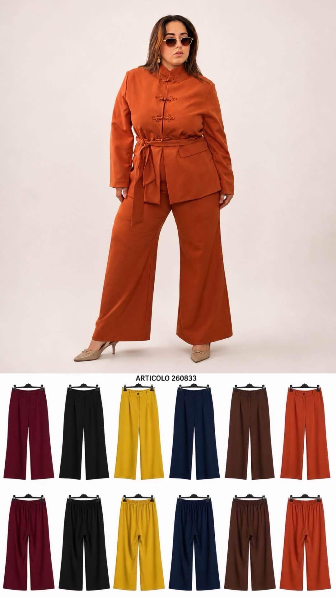 Fitted Jacket with Waist Belt