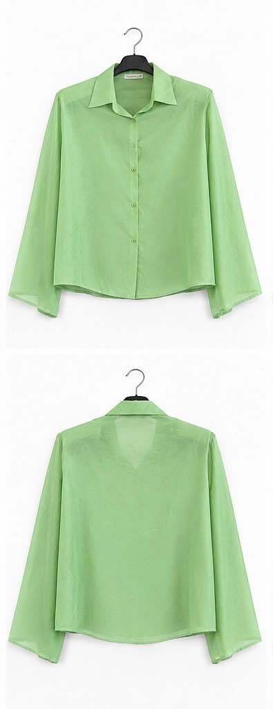 Relaxed Collar Shirt