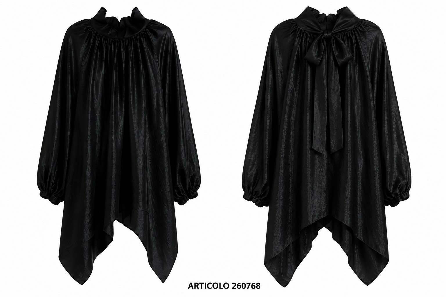 Satin Cape Jacket