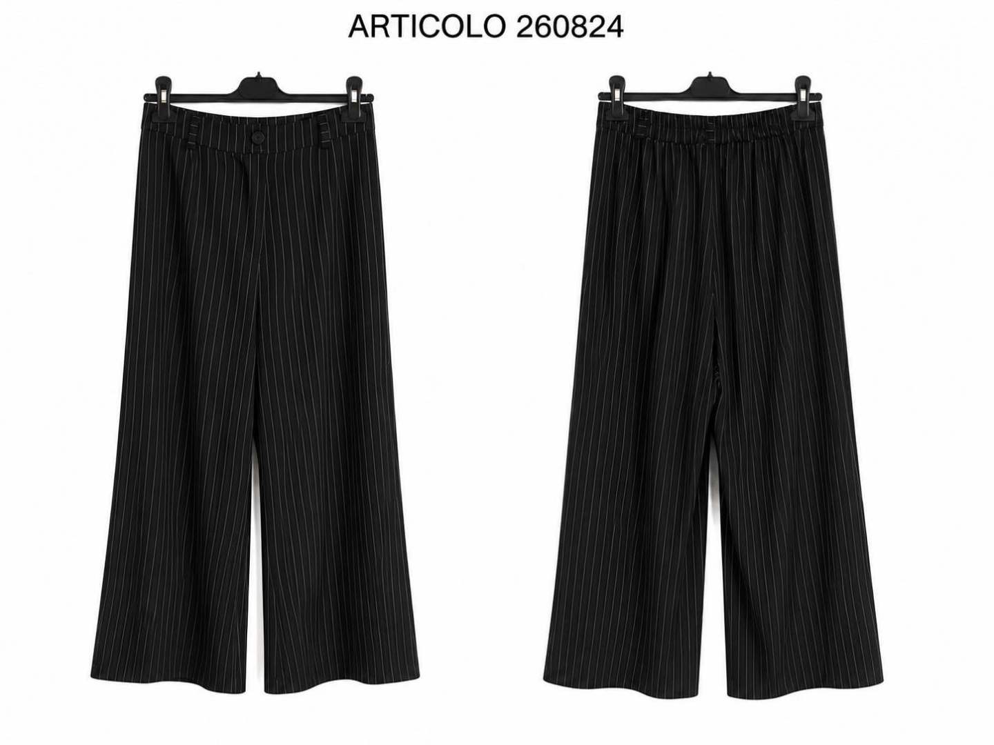 Regular Wide-Leg Trousers