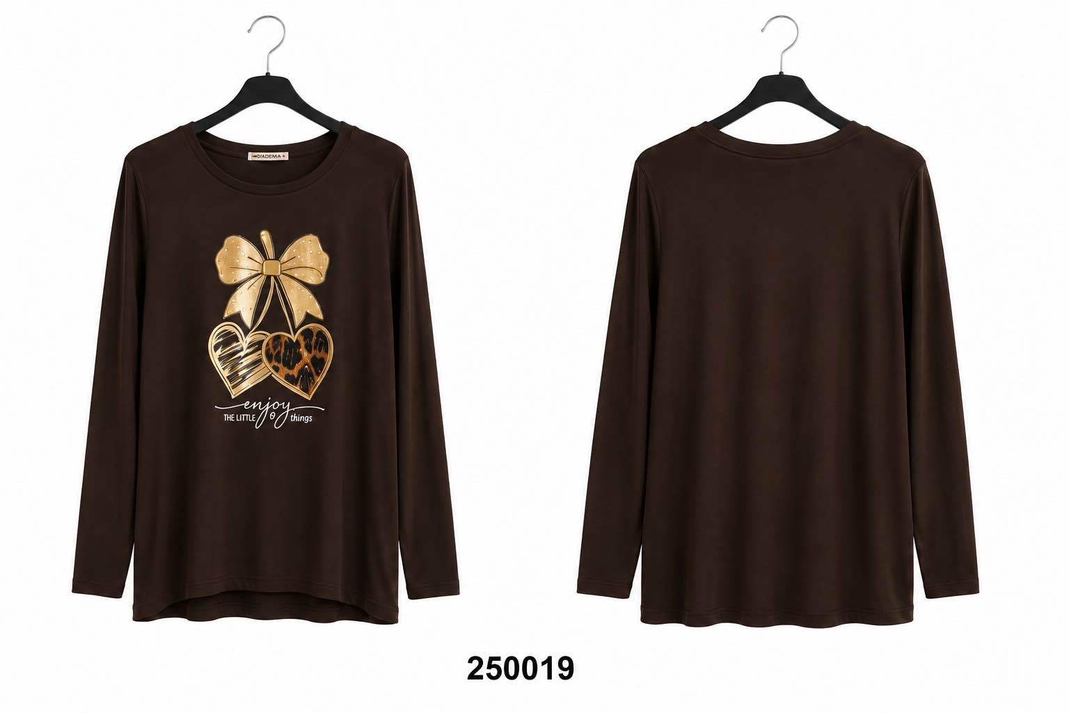 Long Printed T‑Shirt