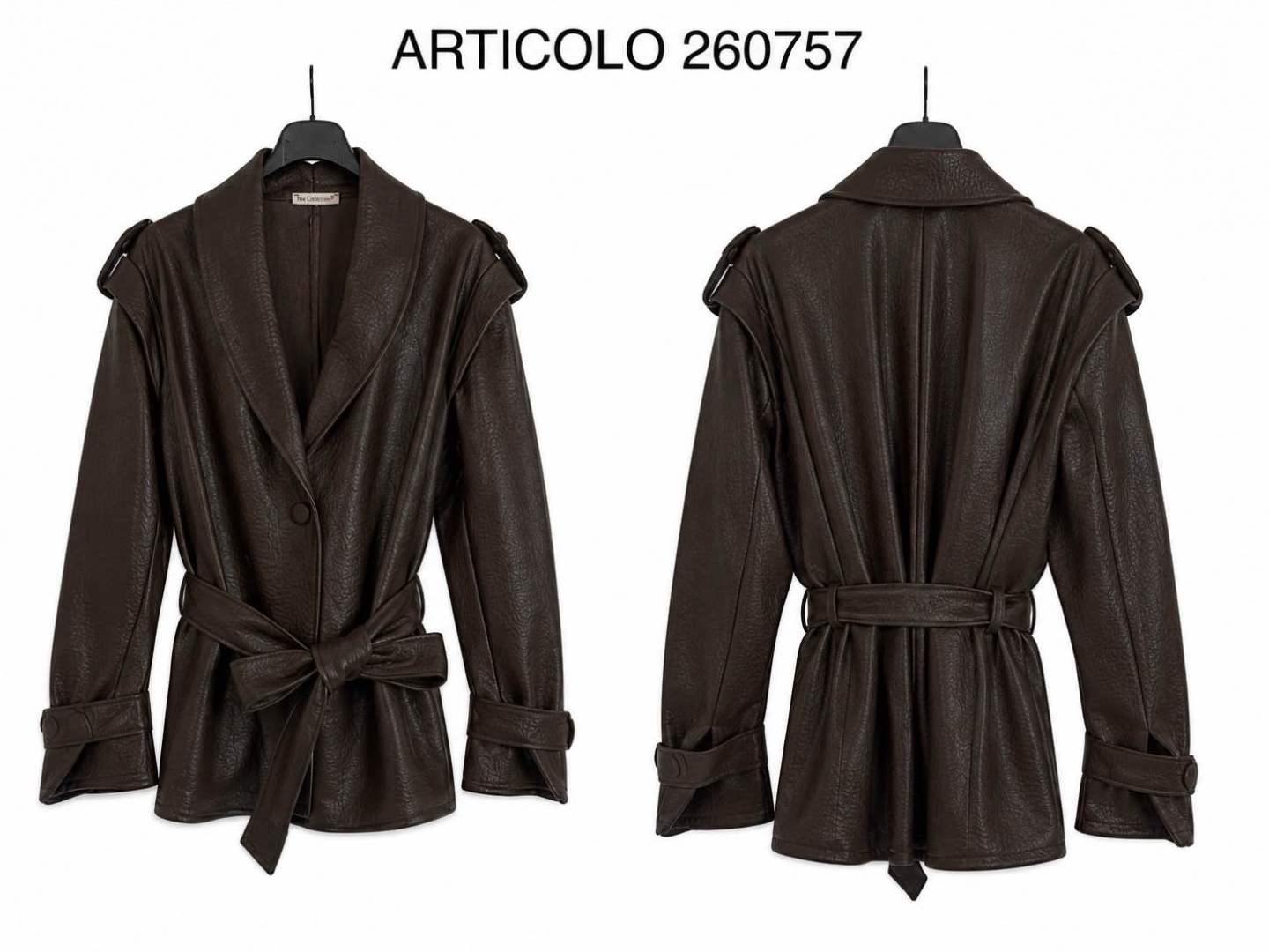 Tailored Jacket with Belt