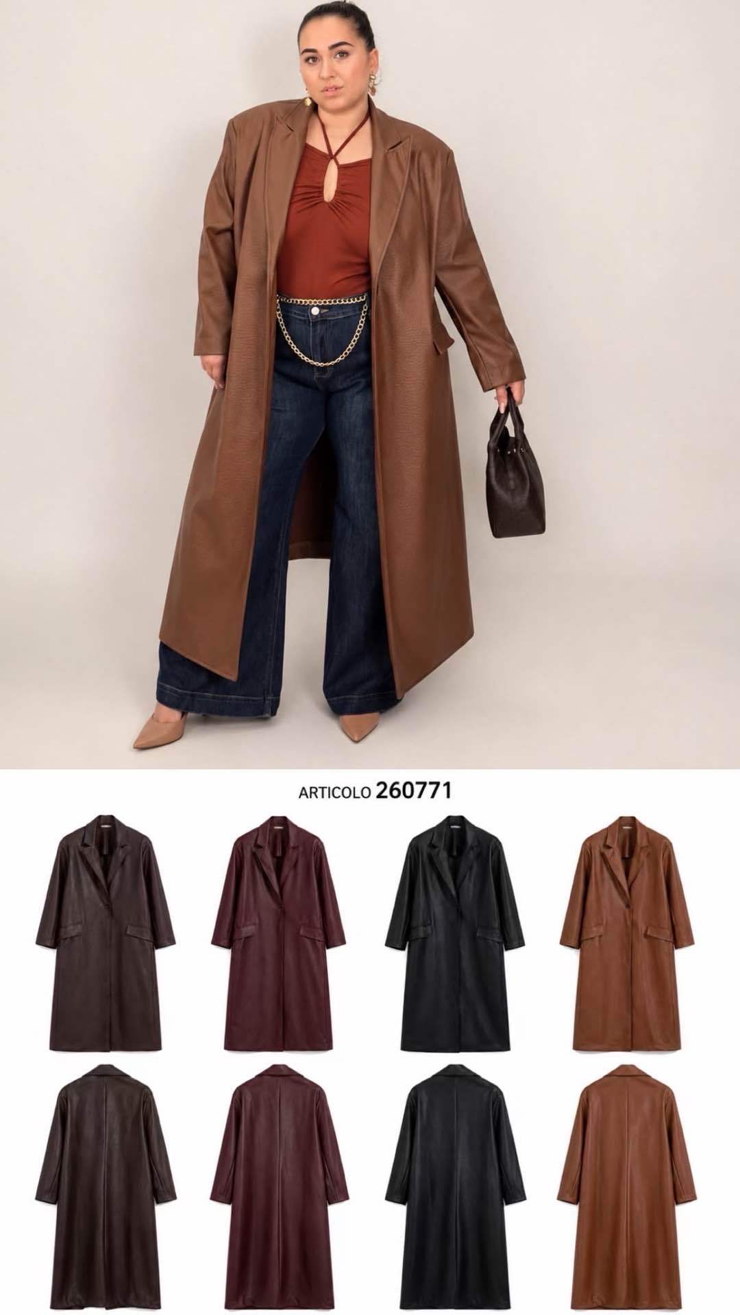 Straight Maxi Coat
