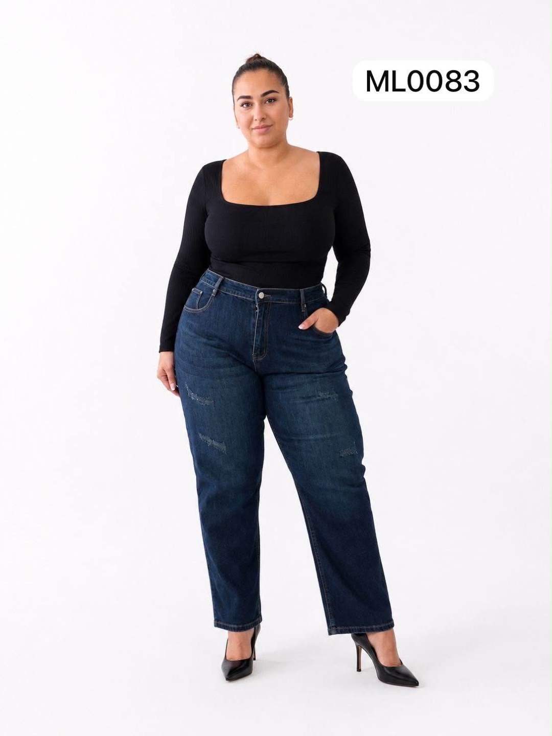 Straight Ankle Jeans