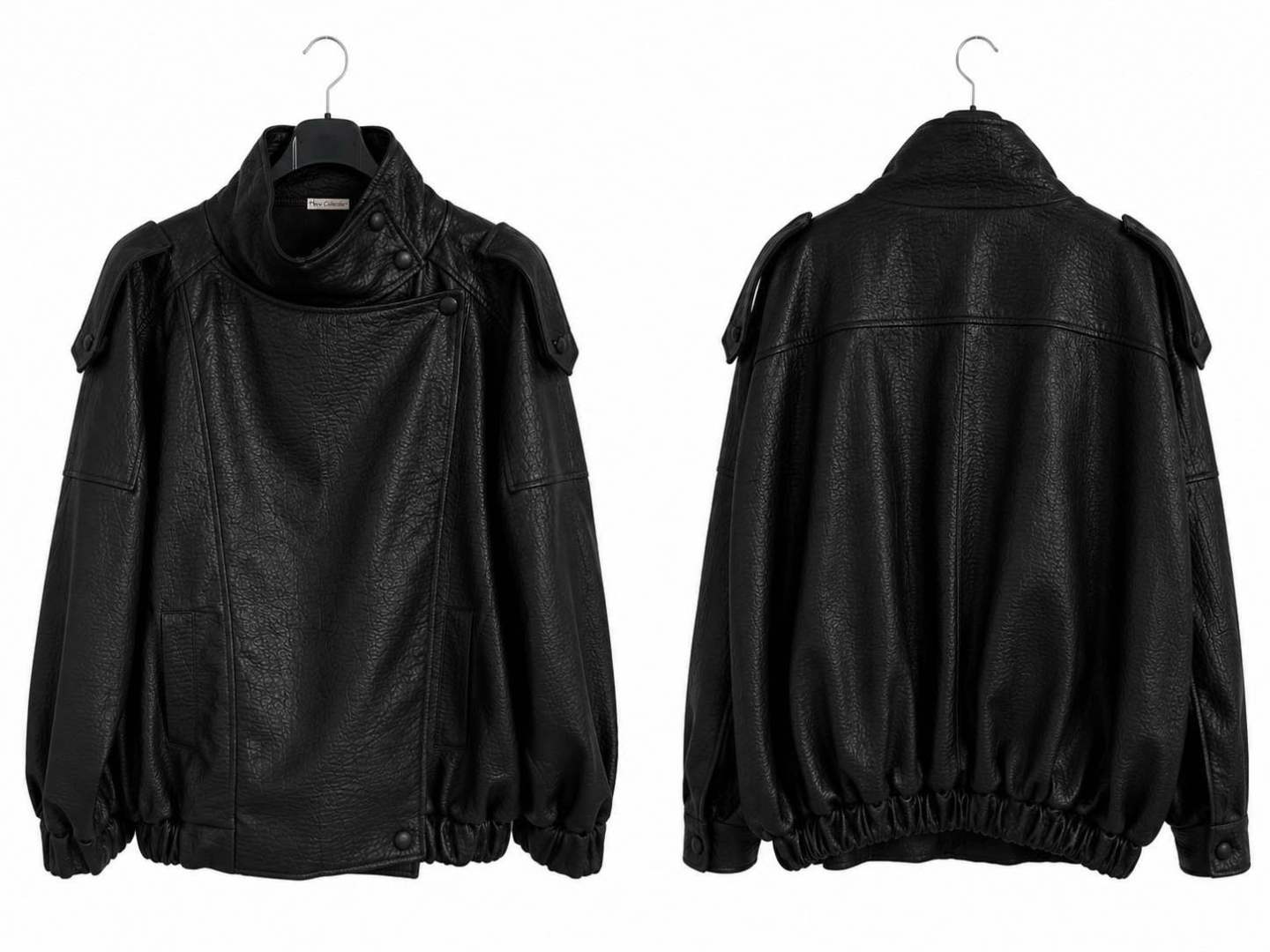 Oversize Jacket with Collar