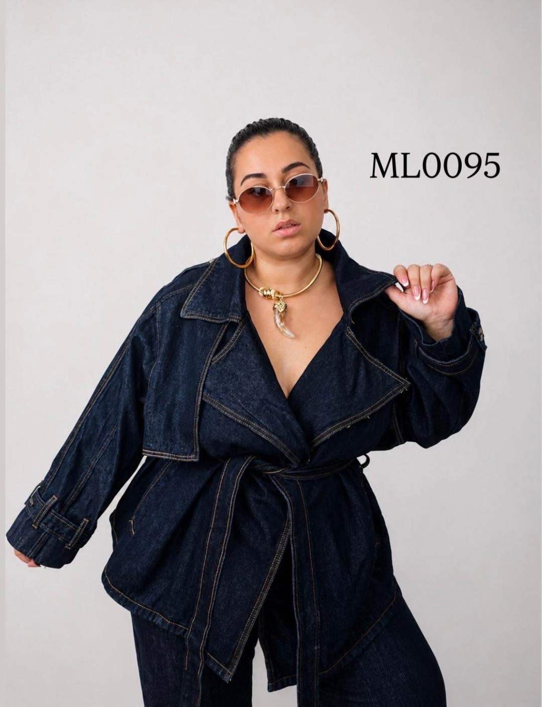 Oversized Wrap Coat