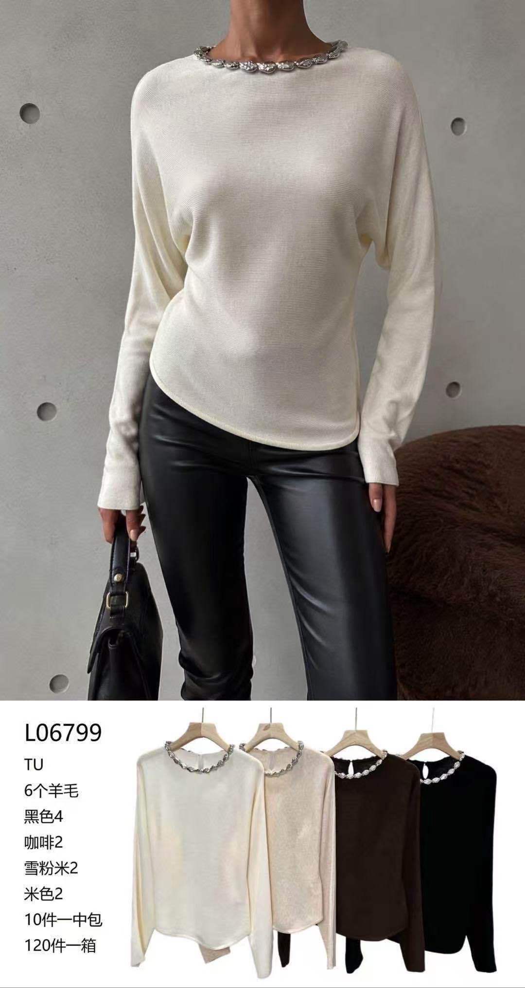 Boat‑Neck Sweater