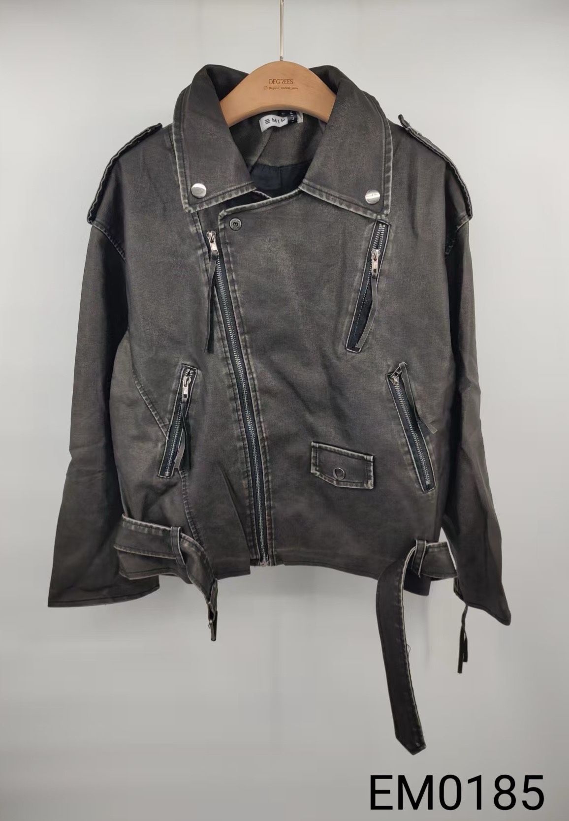 Oversized Jacket with Collar