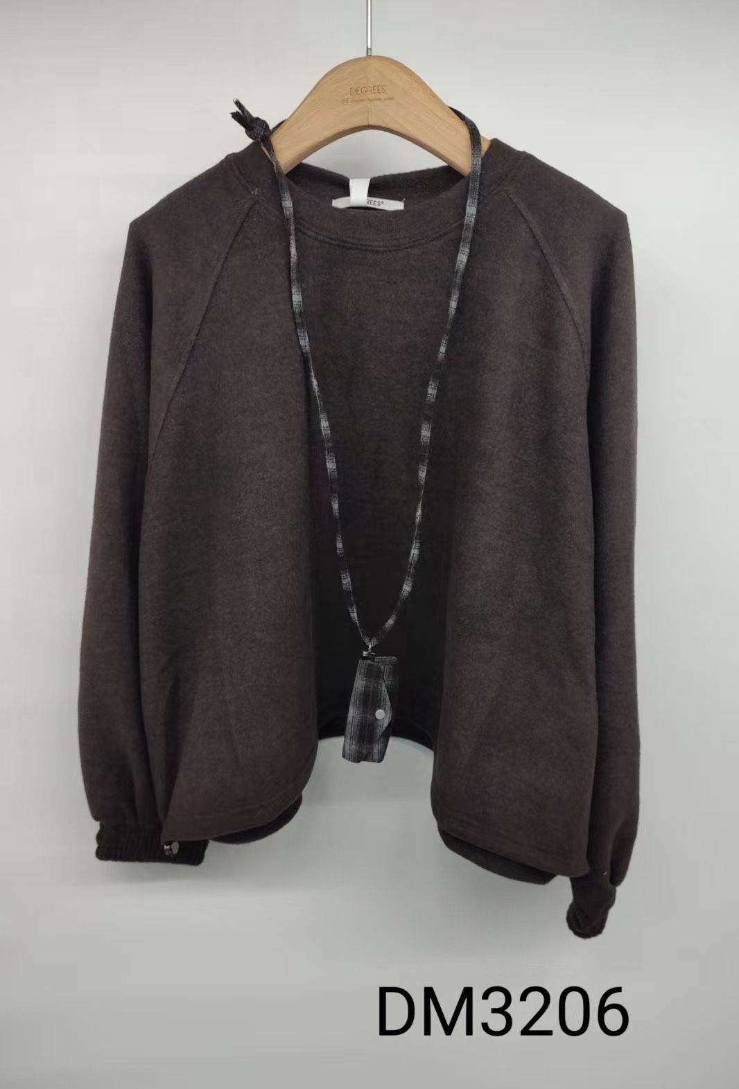 Casual Raglan Sweatshirt
