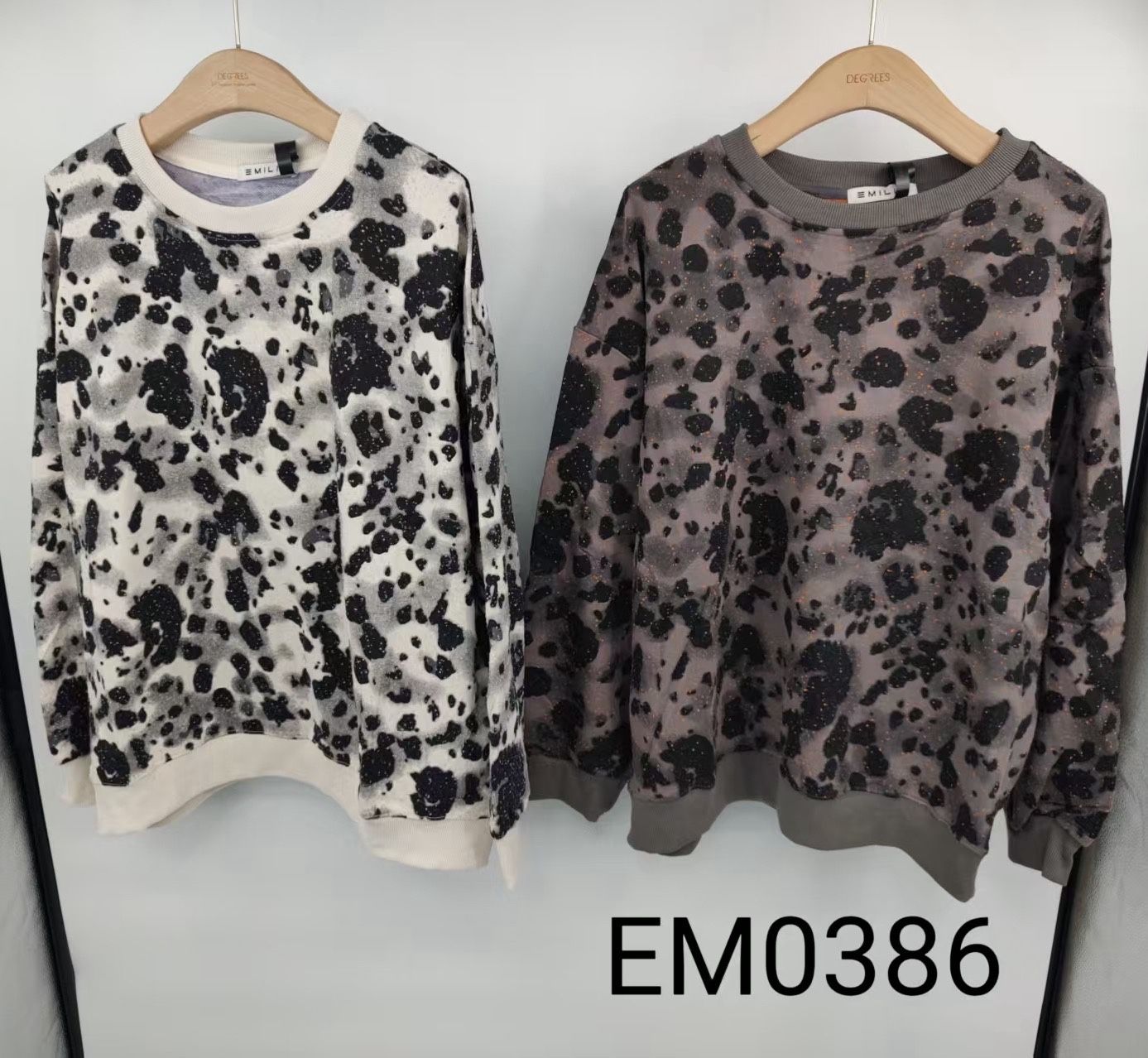 Relaxed-Fit Patterned Sweatshirt