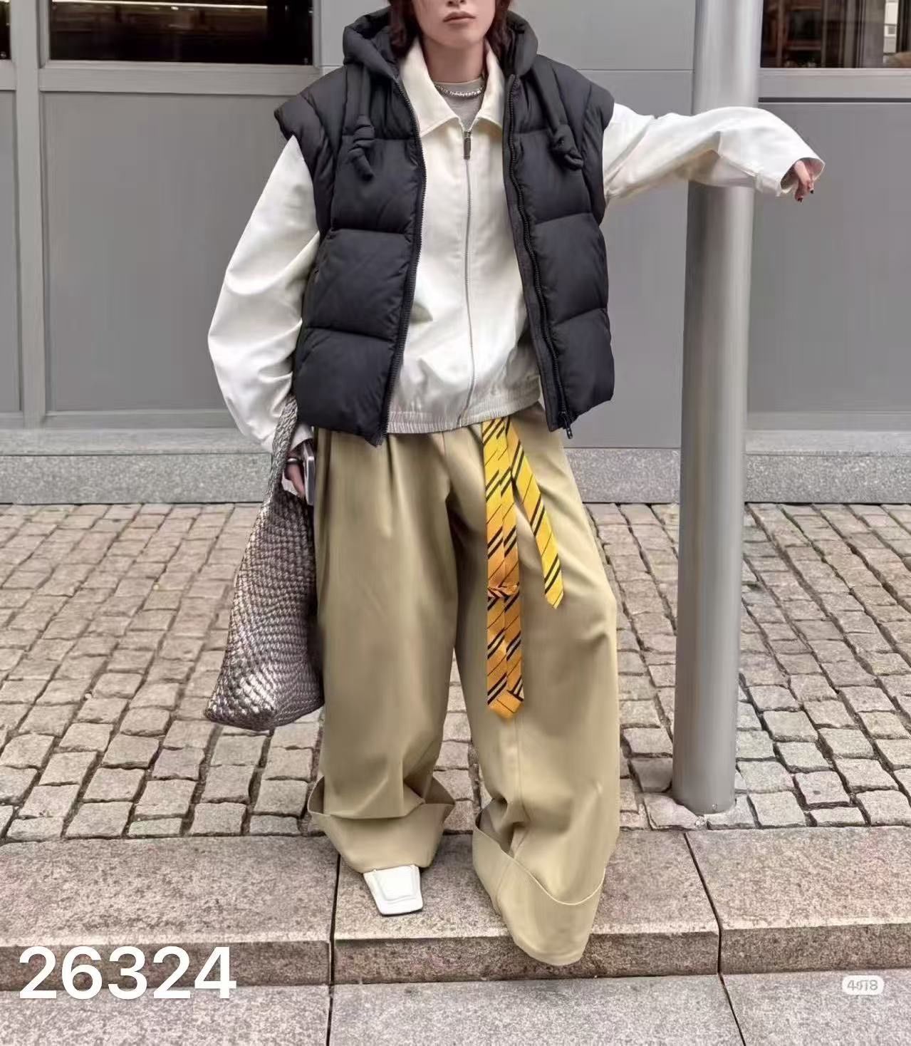 Oversized Hooded Gilet