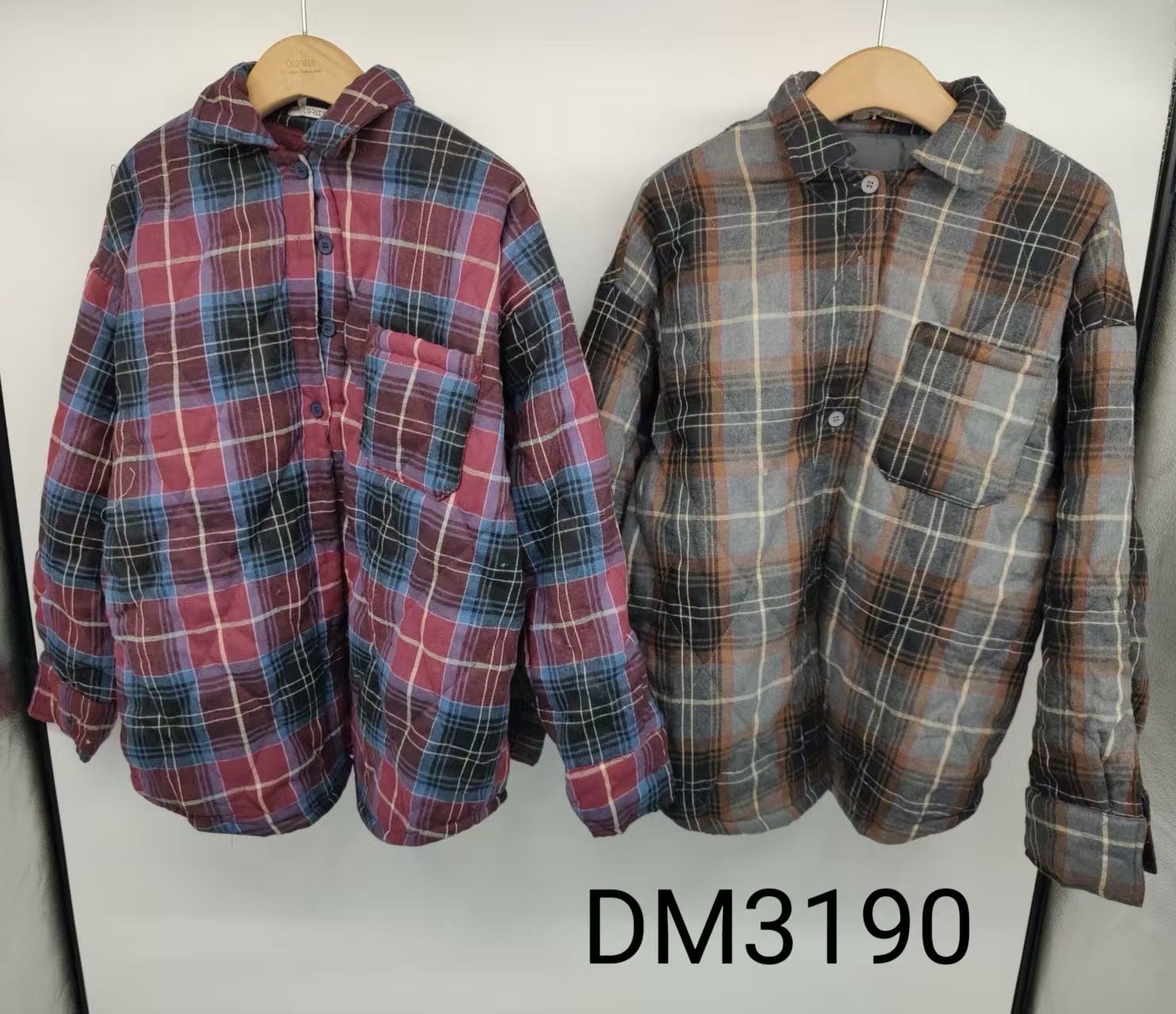 Relaxed Large-Check Shirt