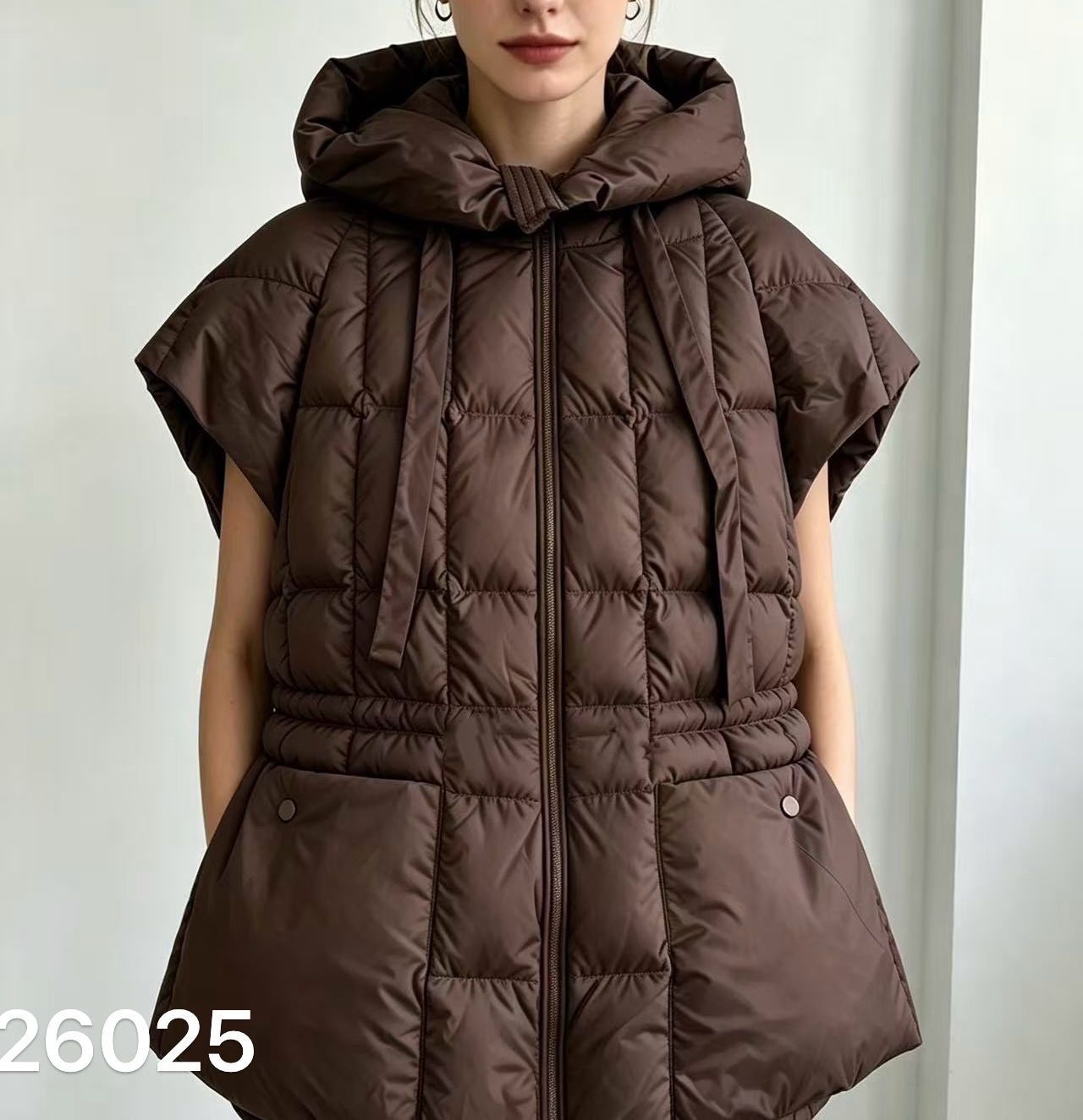 Oversized Hooded Vest