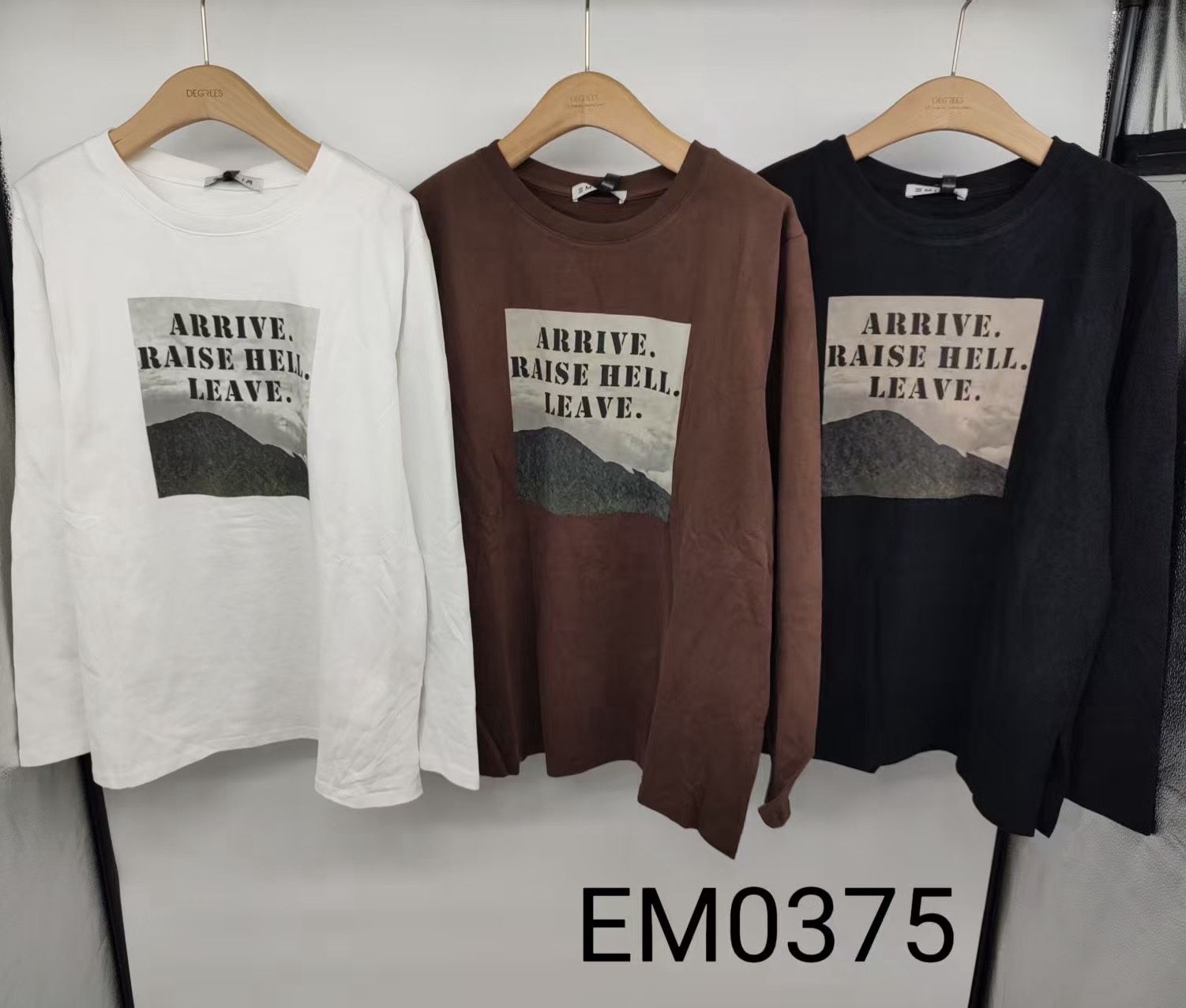 Oversized Logo Longsleeve