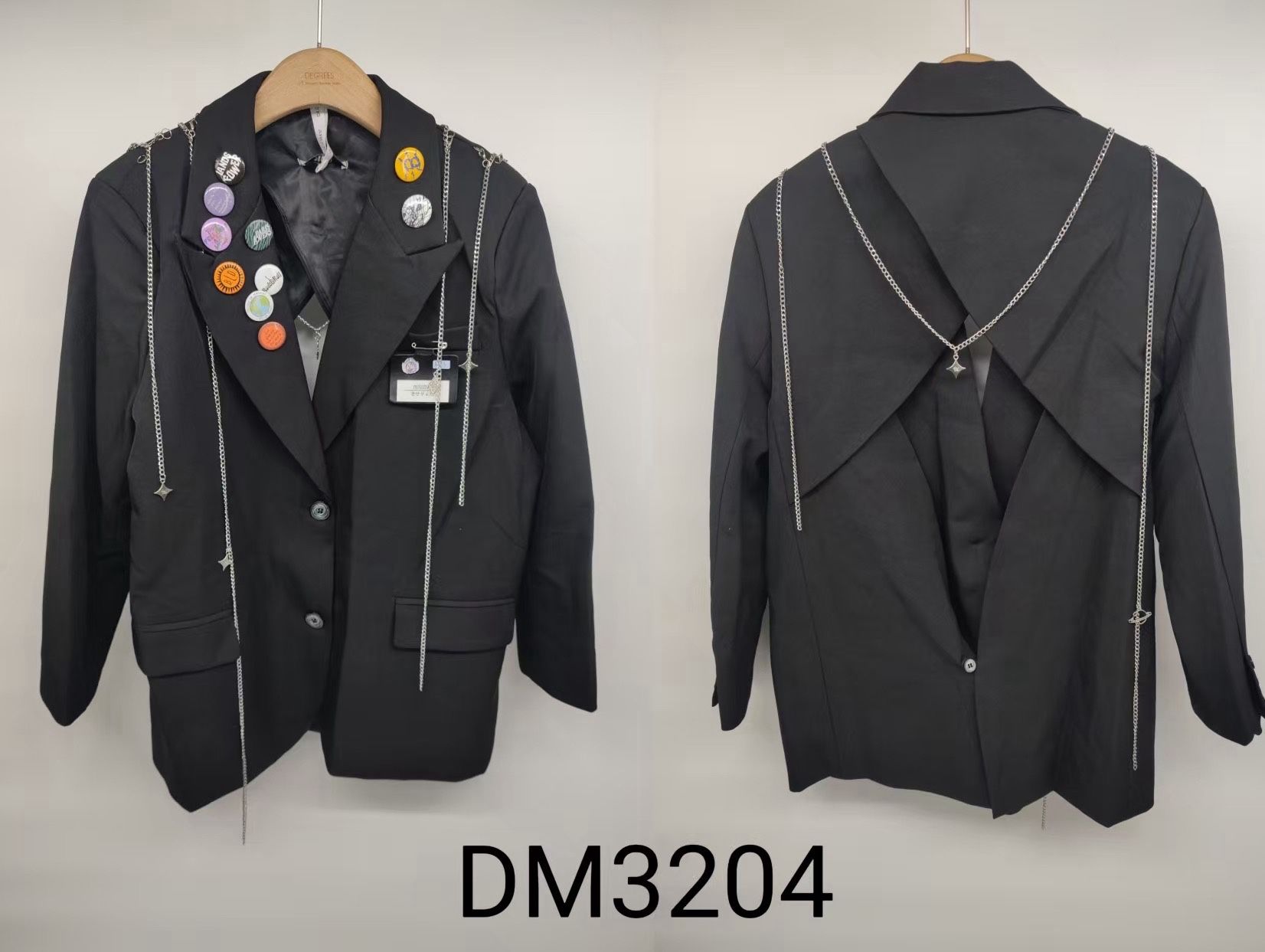 Extended Lapel Blazer
