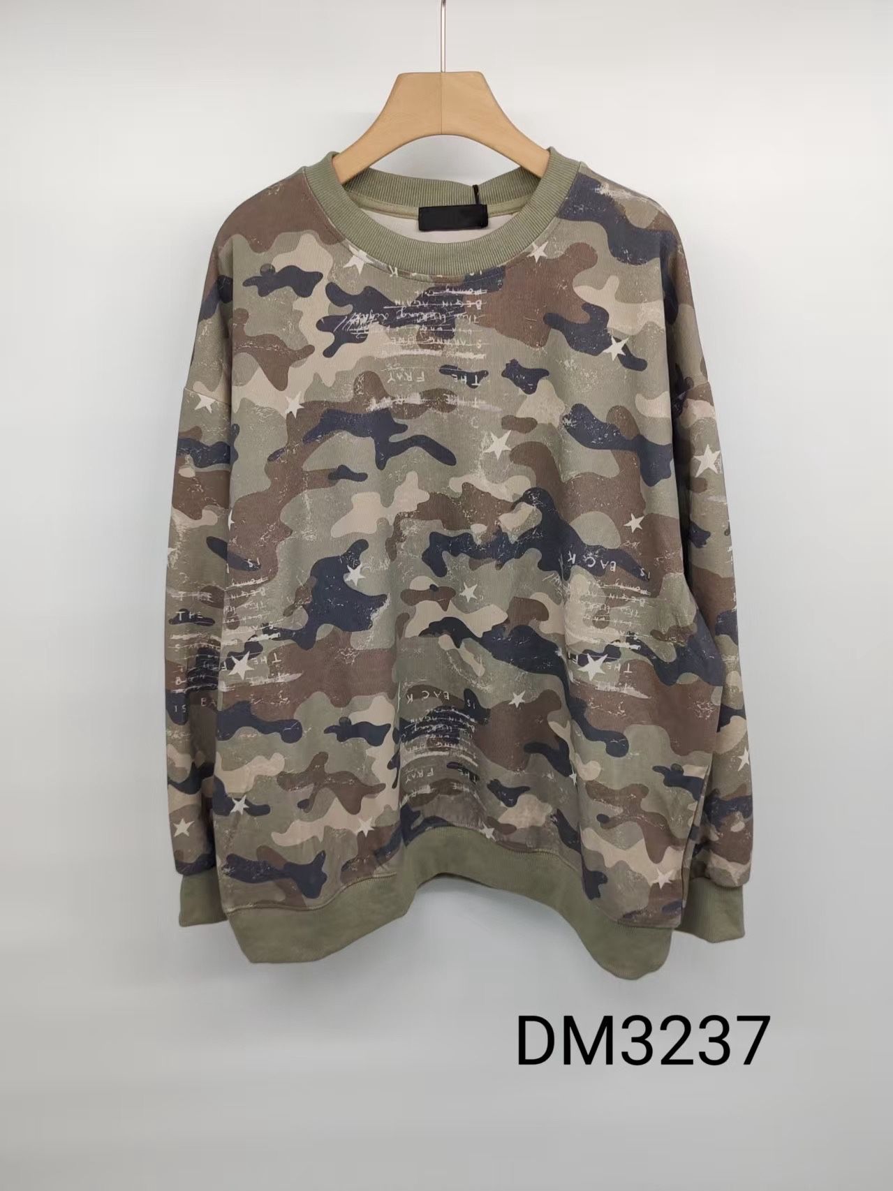 Loose Camouflage Sweatshirt