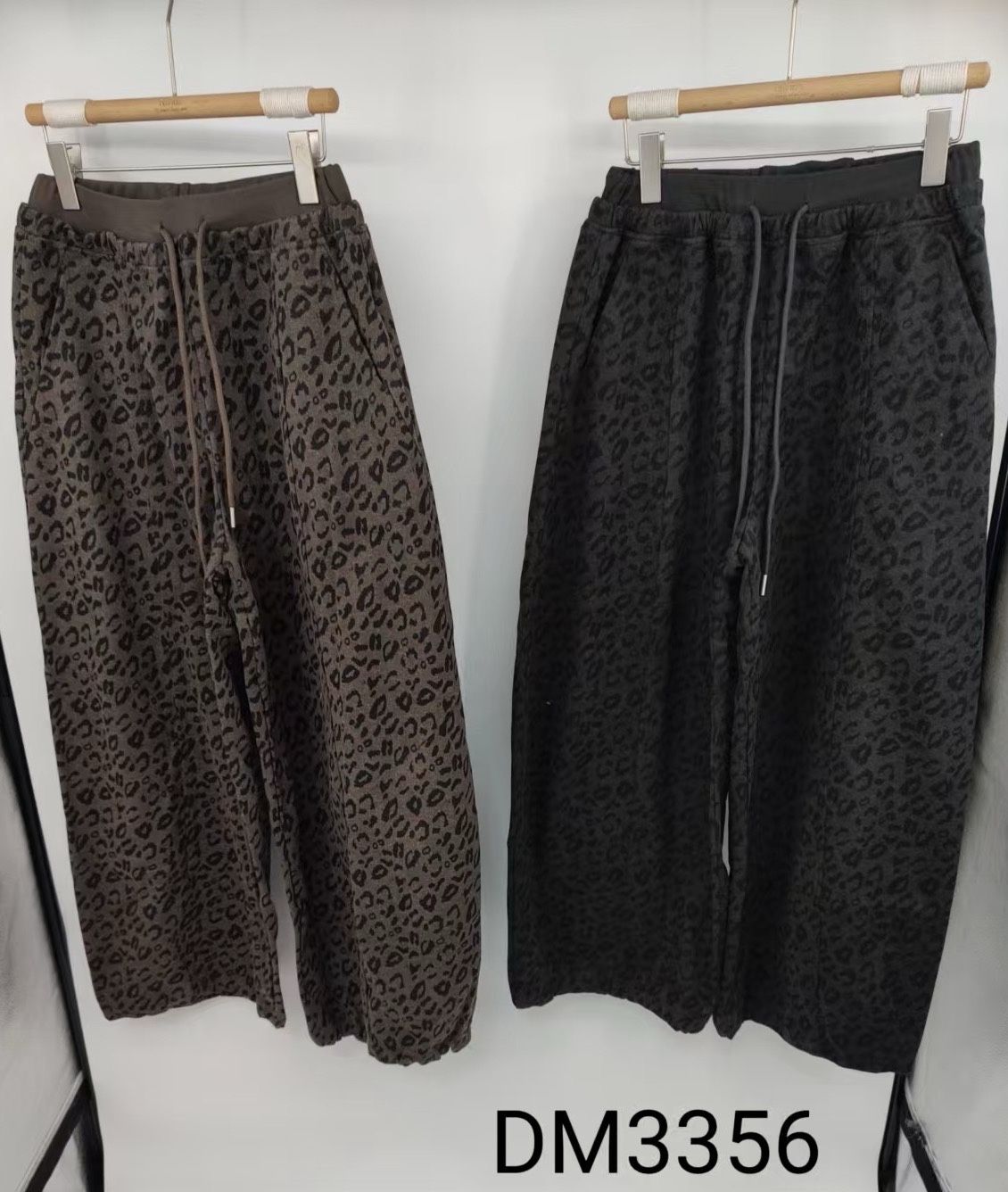 Wide Drawstring Trousers