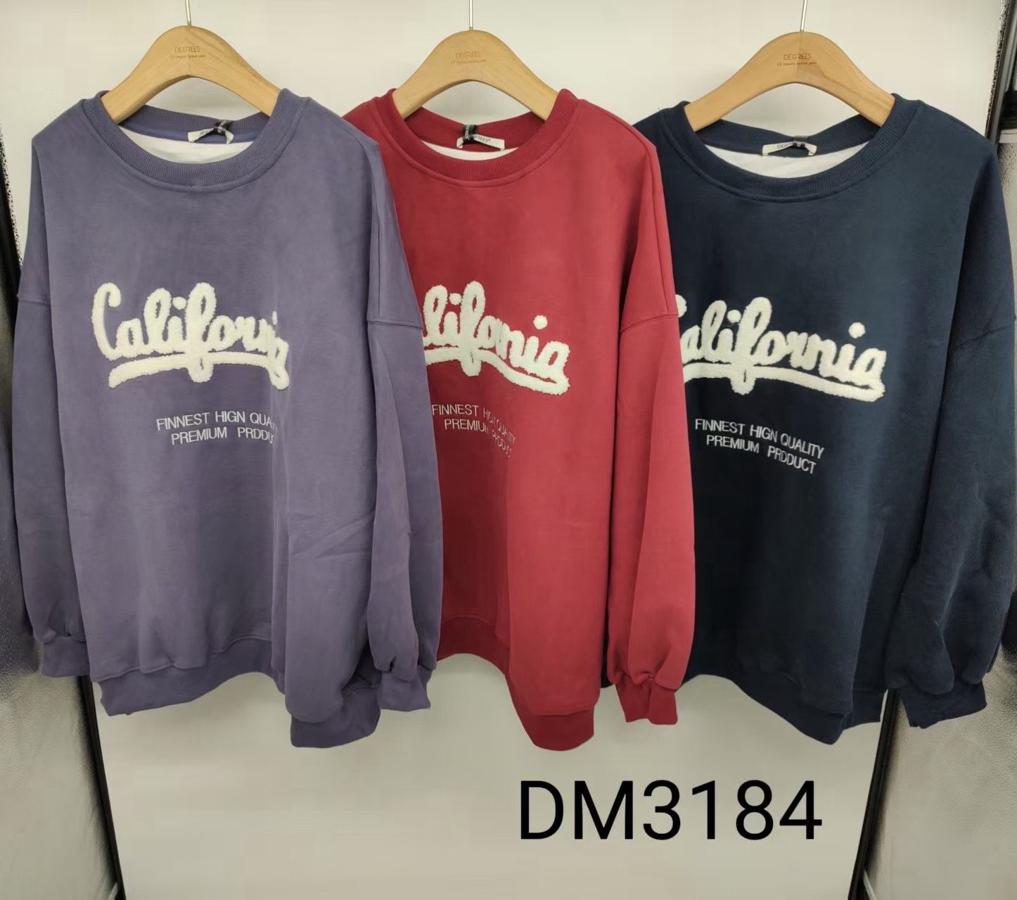 Oversized Sweatshirt with Slogan