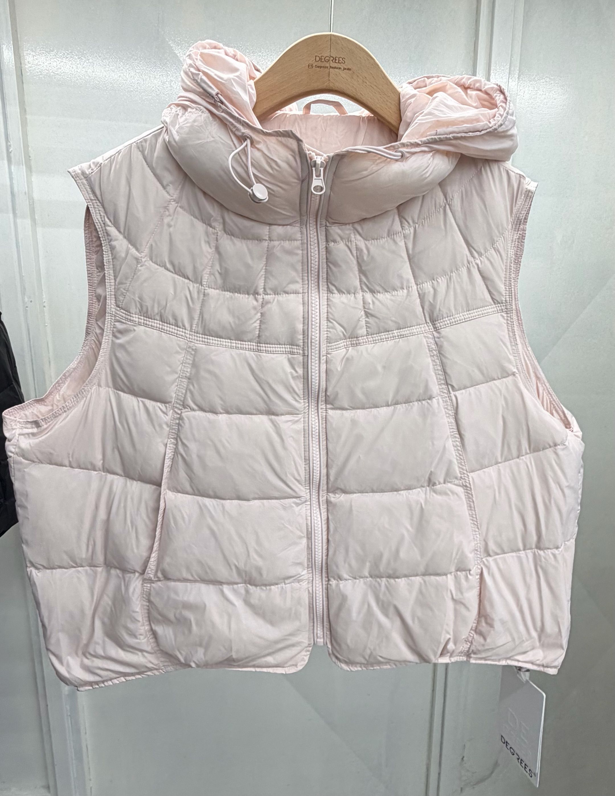 Quilted Hooded Vest