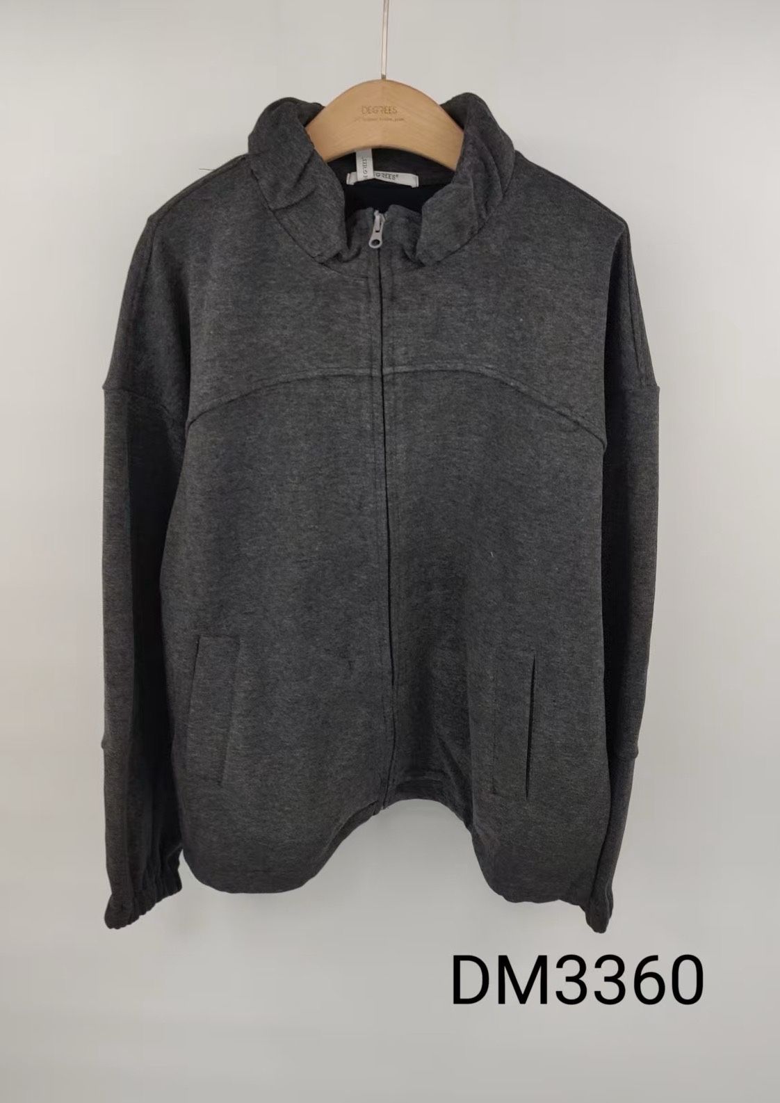 Stand-Collar Jacket with Pockets