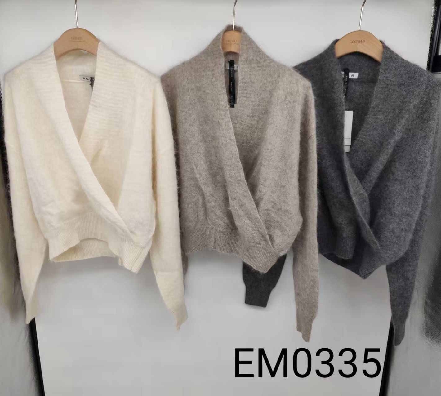 Deep V-Neck Sweater