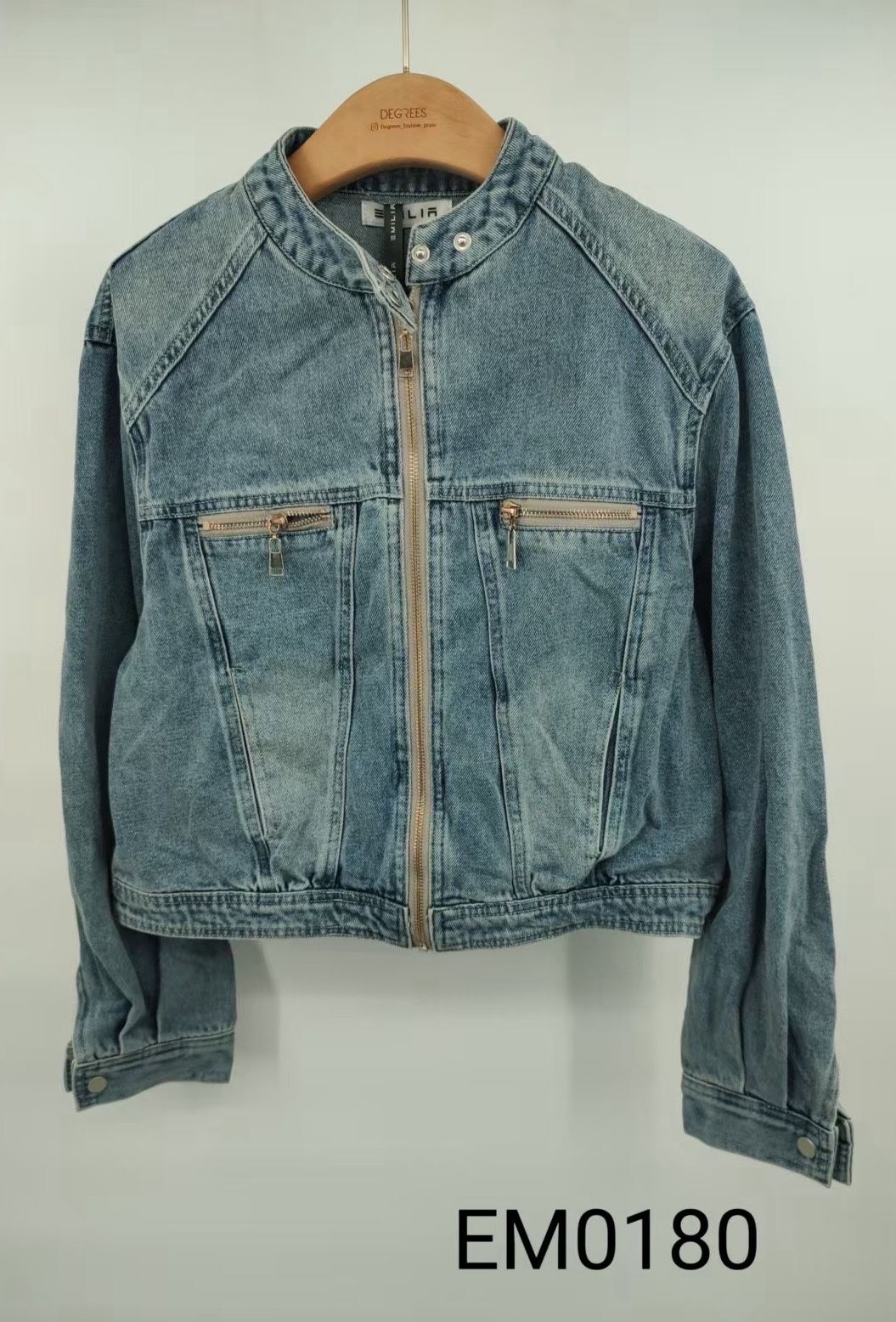 Cropped Denim Jacket
