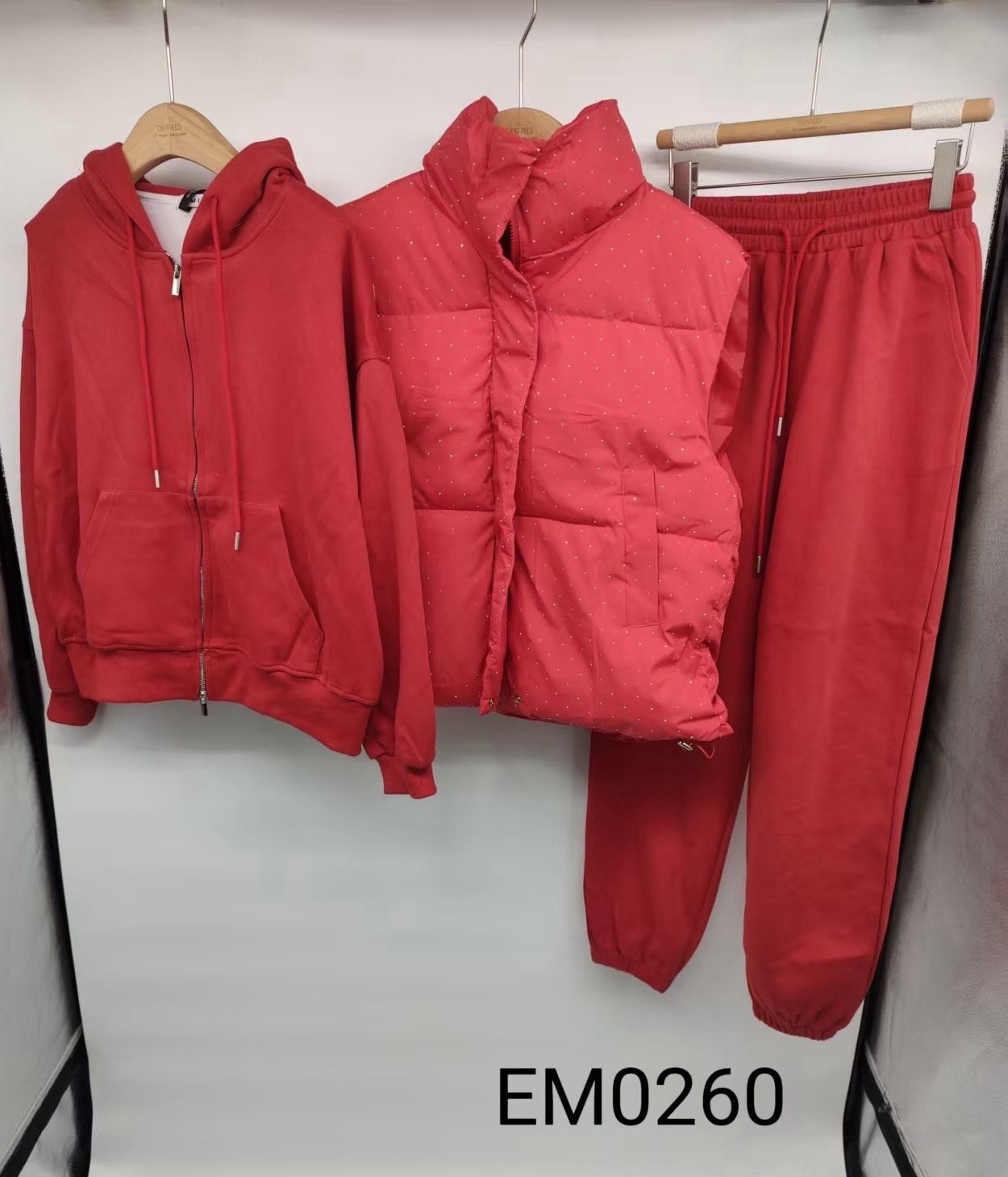 Hooded Tracksuit Set