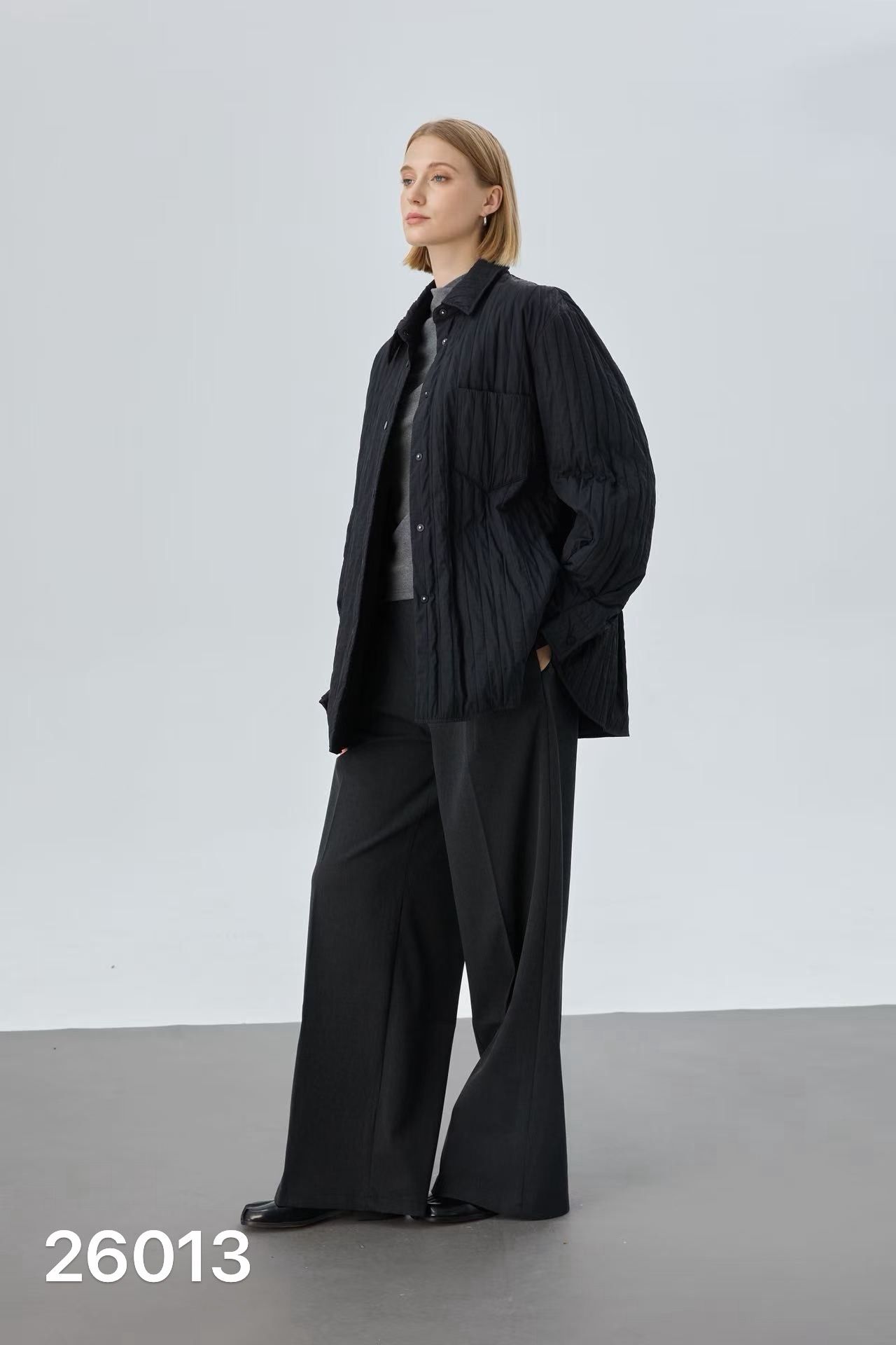 Oversized Collar Jacket