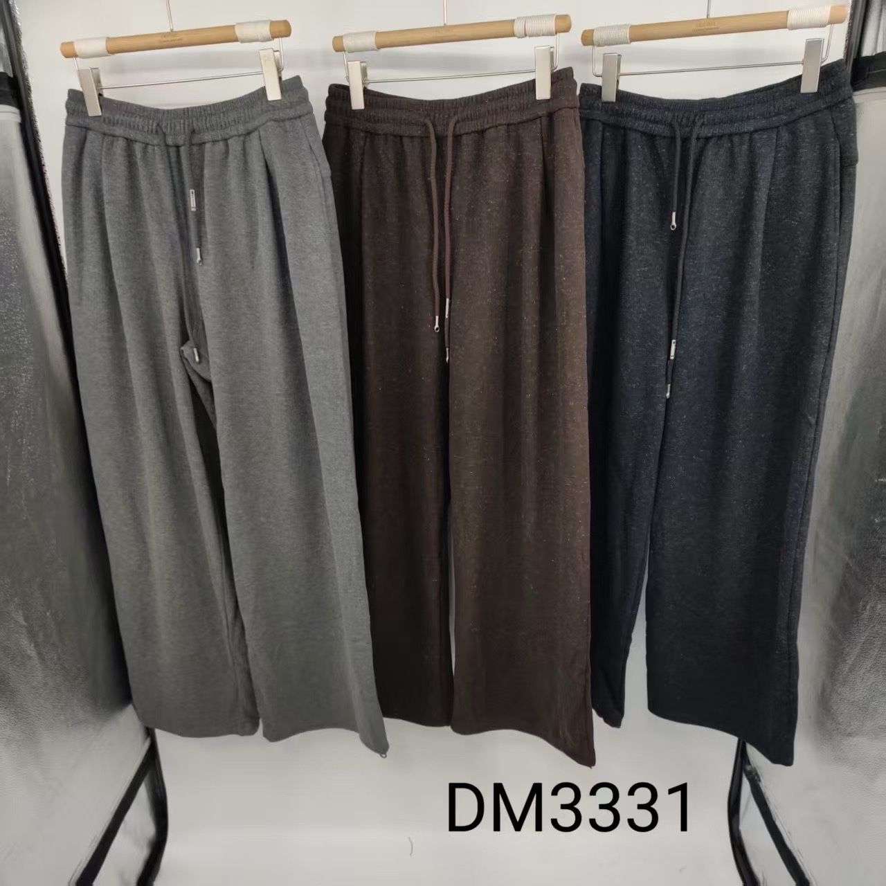 Wide Drawstring Trousers